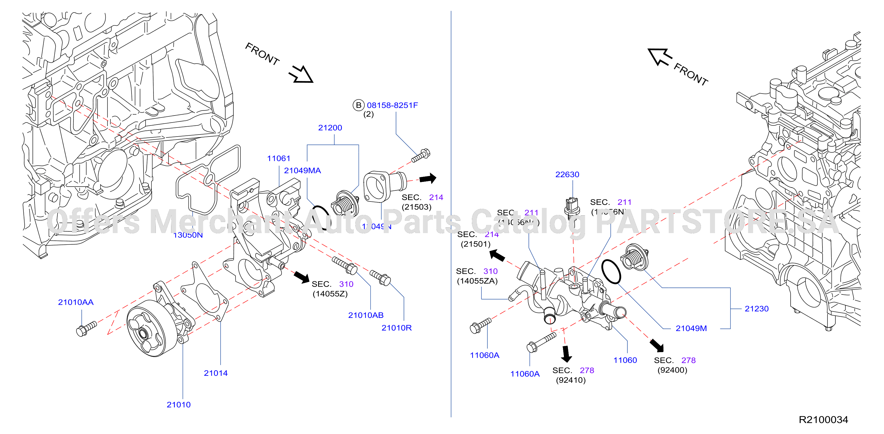 Water Pump Cooling Fan Thermostat Water Pump Thermostat