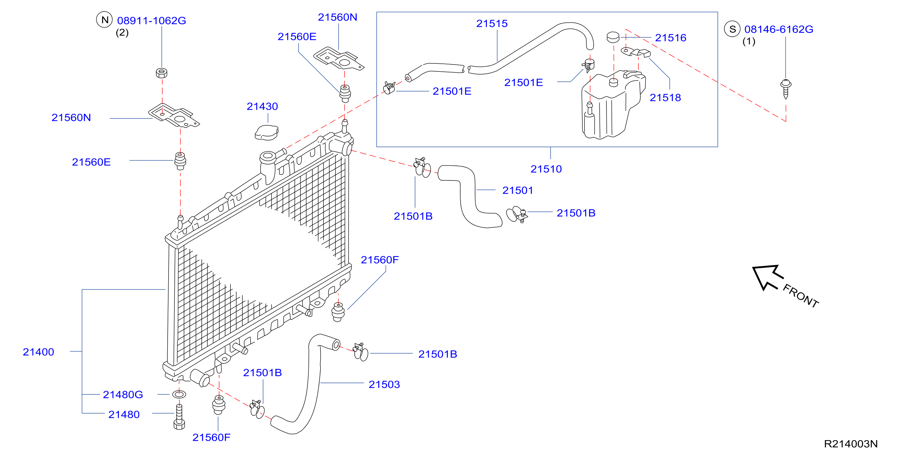 Radiator Shroud Inverter Cooling Radiator