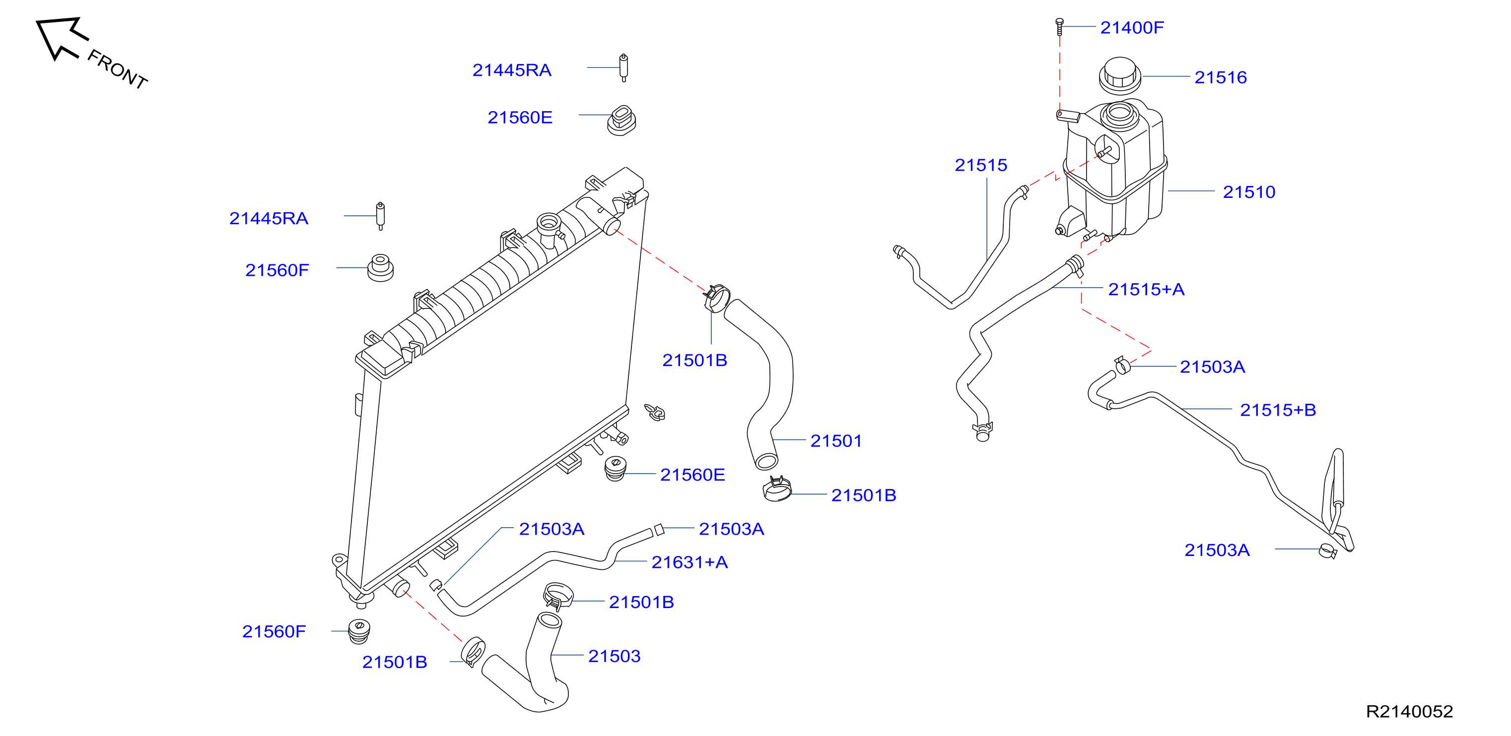 Radiator Shroud Inverter Cooling Fitting Parts
