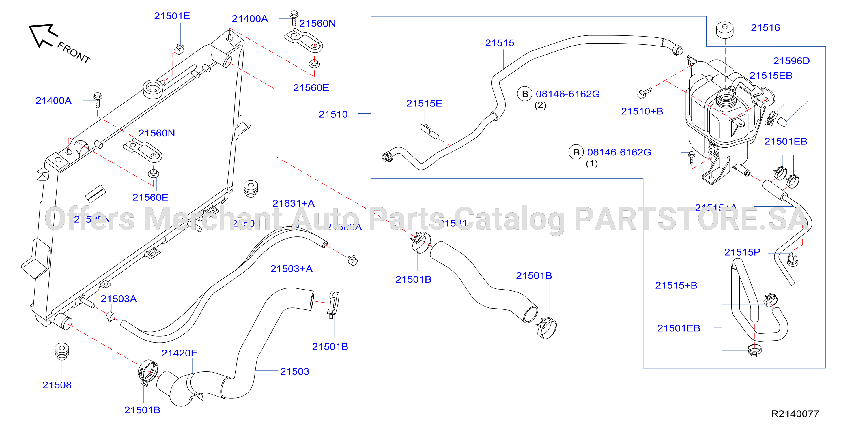 Radiator Shroud Inverter Cooling Fitting Parts