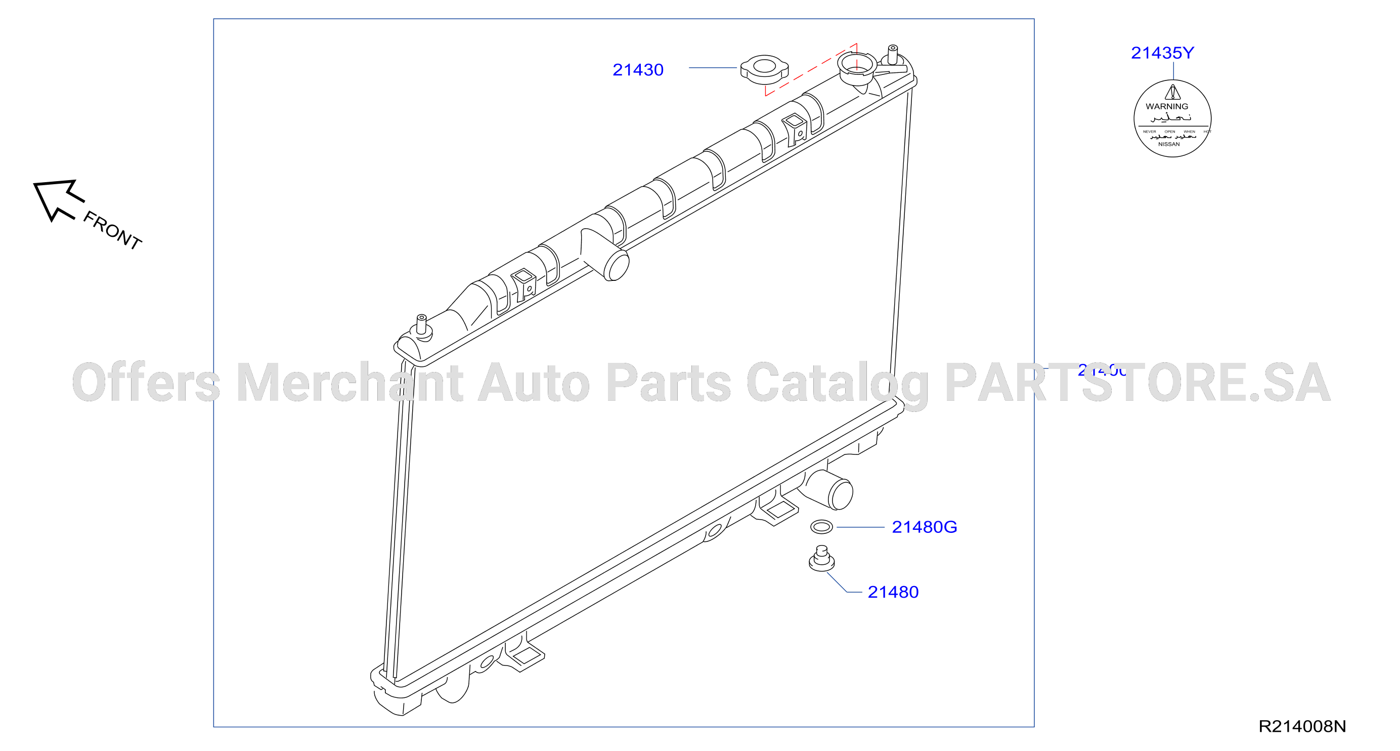 Radiator Shroud Inverter Cooling Radiator