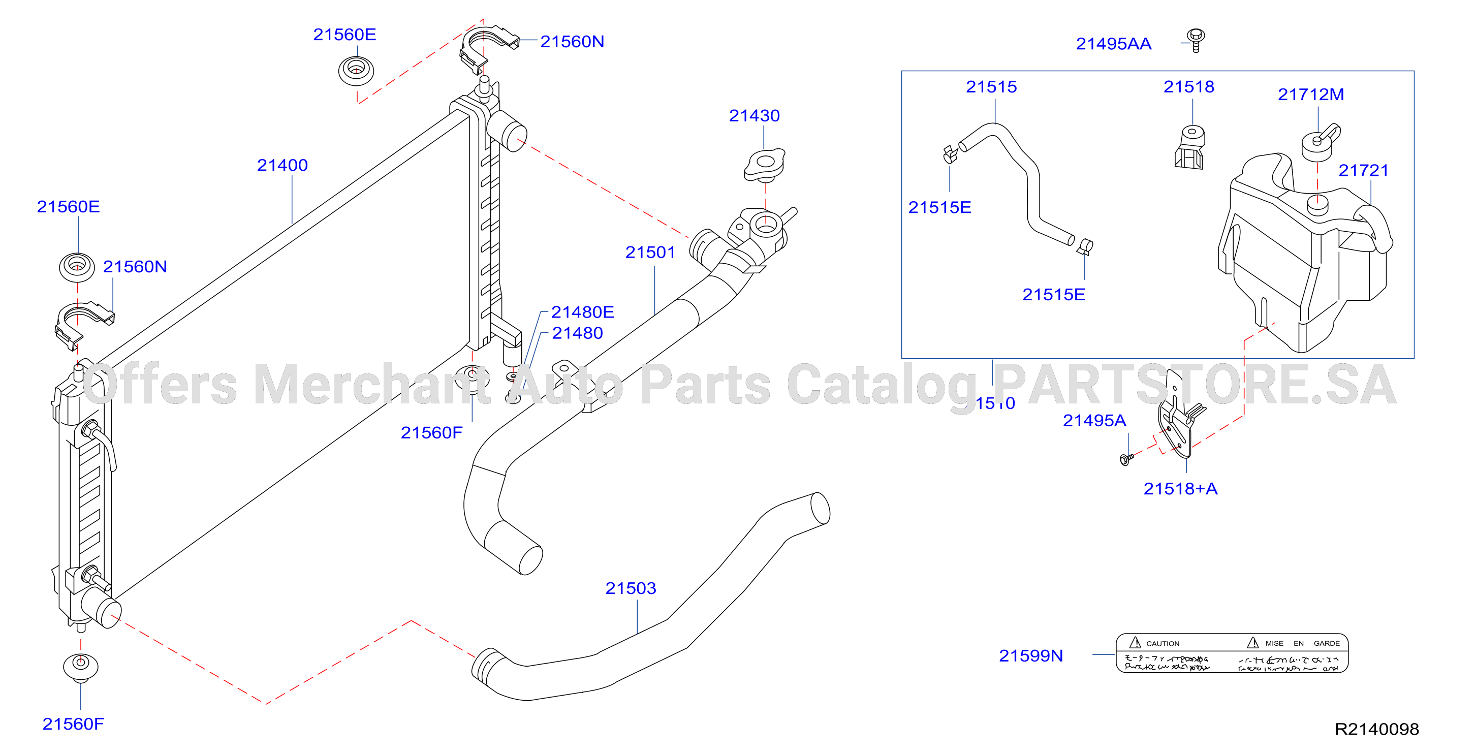 Radiator Shroud Inverter Cooling Radiator