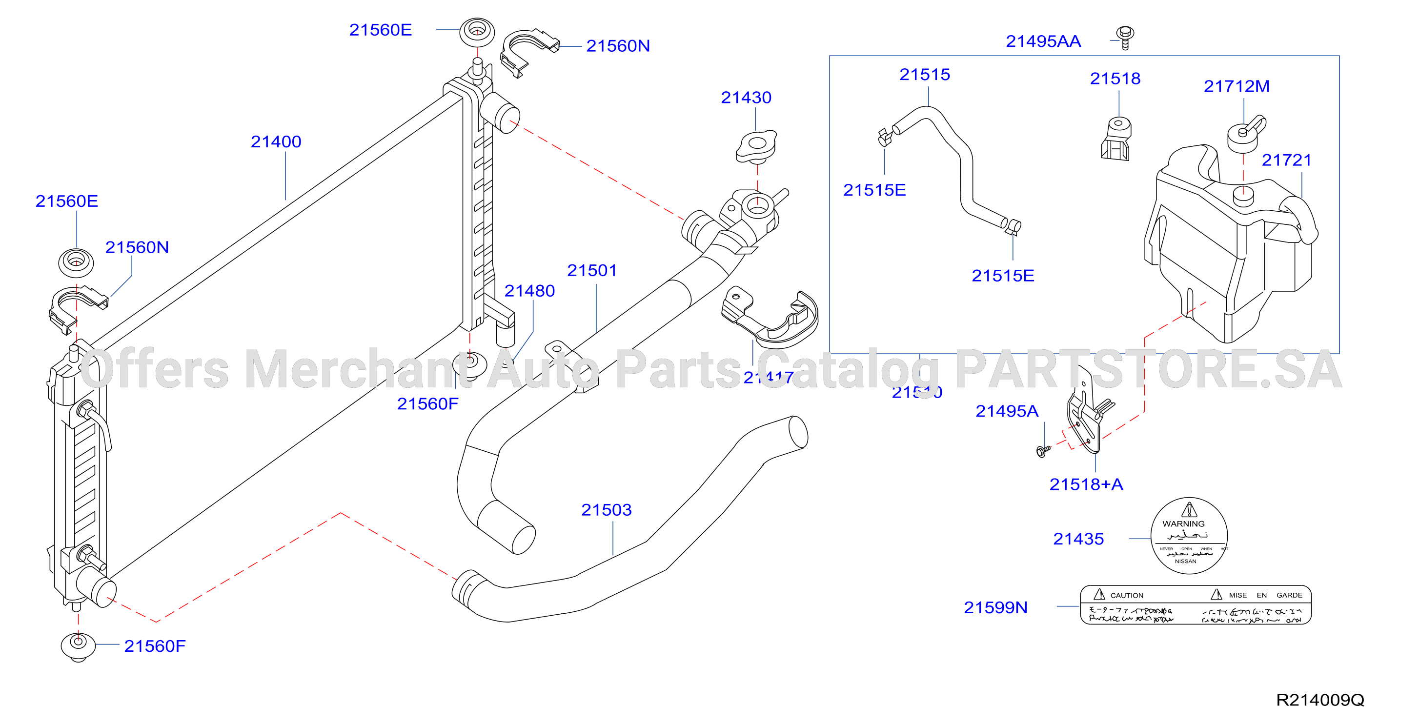 Radiator Shroud Inverter Cooling Radiator
