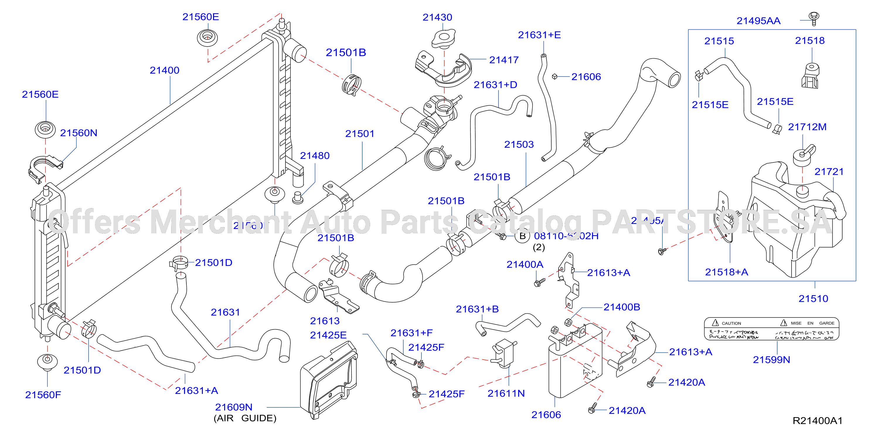 Radiator Shroud Inverter Cooling Radiator