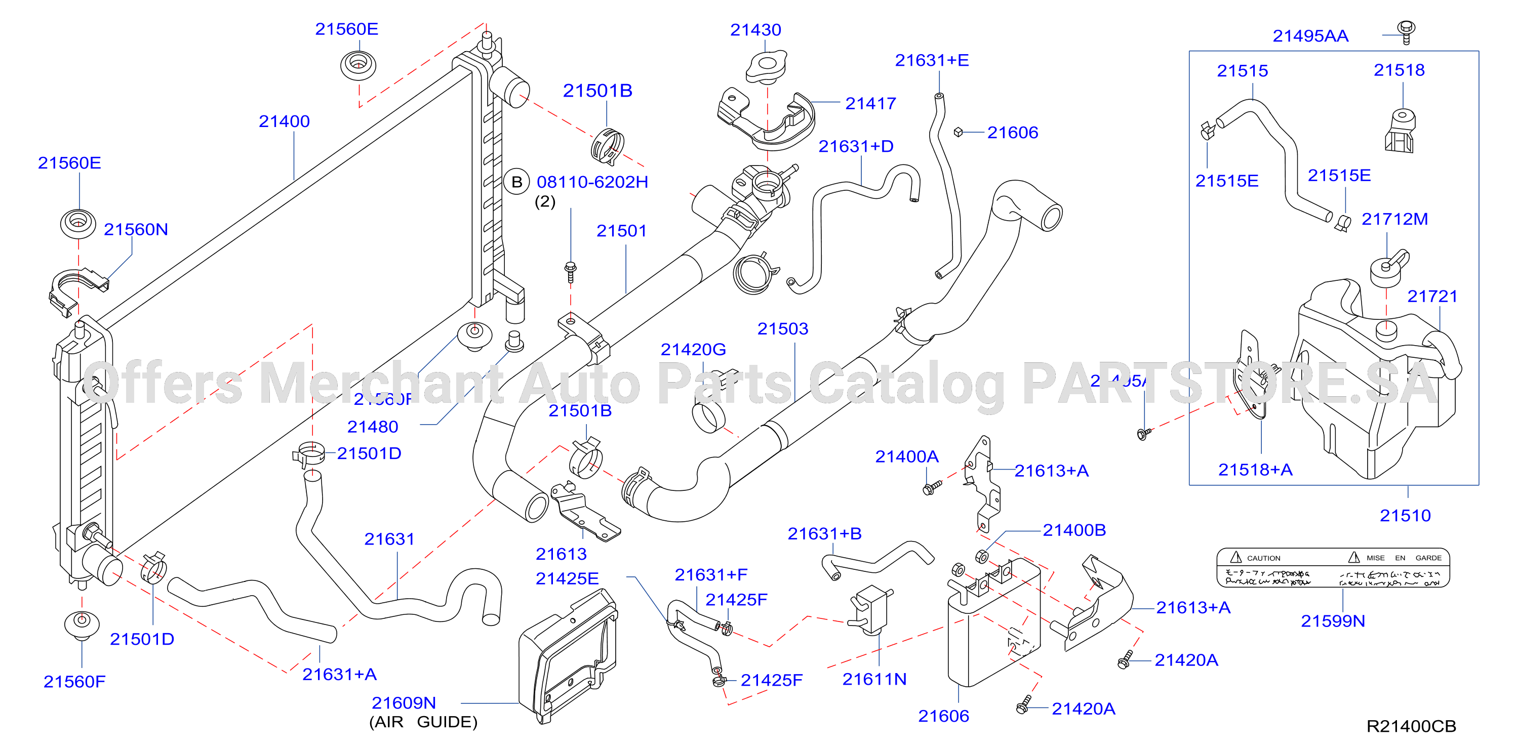 Radiator Shroud Inverter Cooling Radiator