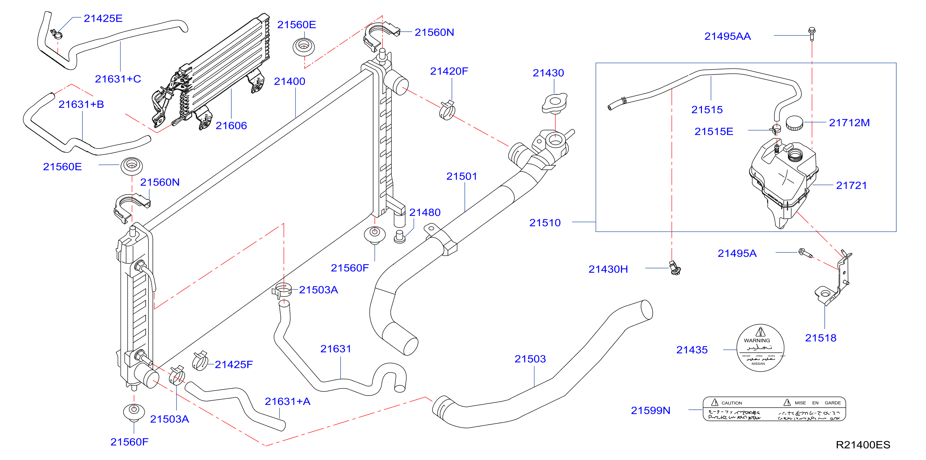 Radiator Shroud Inverter Cooling Radiator