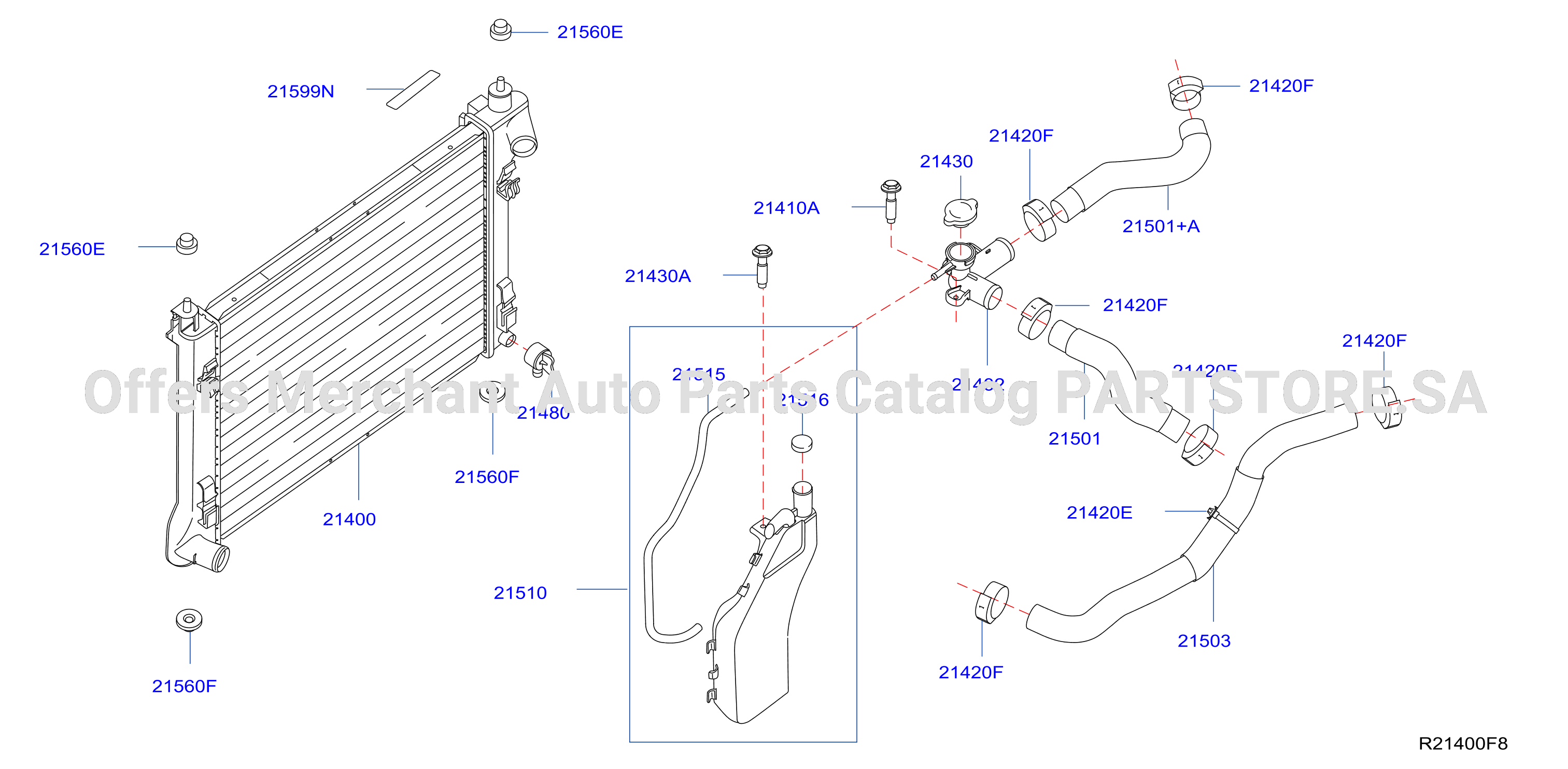 Radiator Shroud Inverter Cooling Radiator