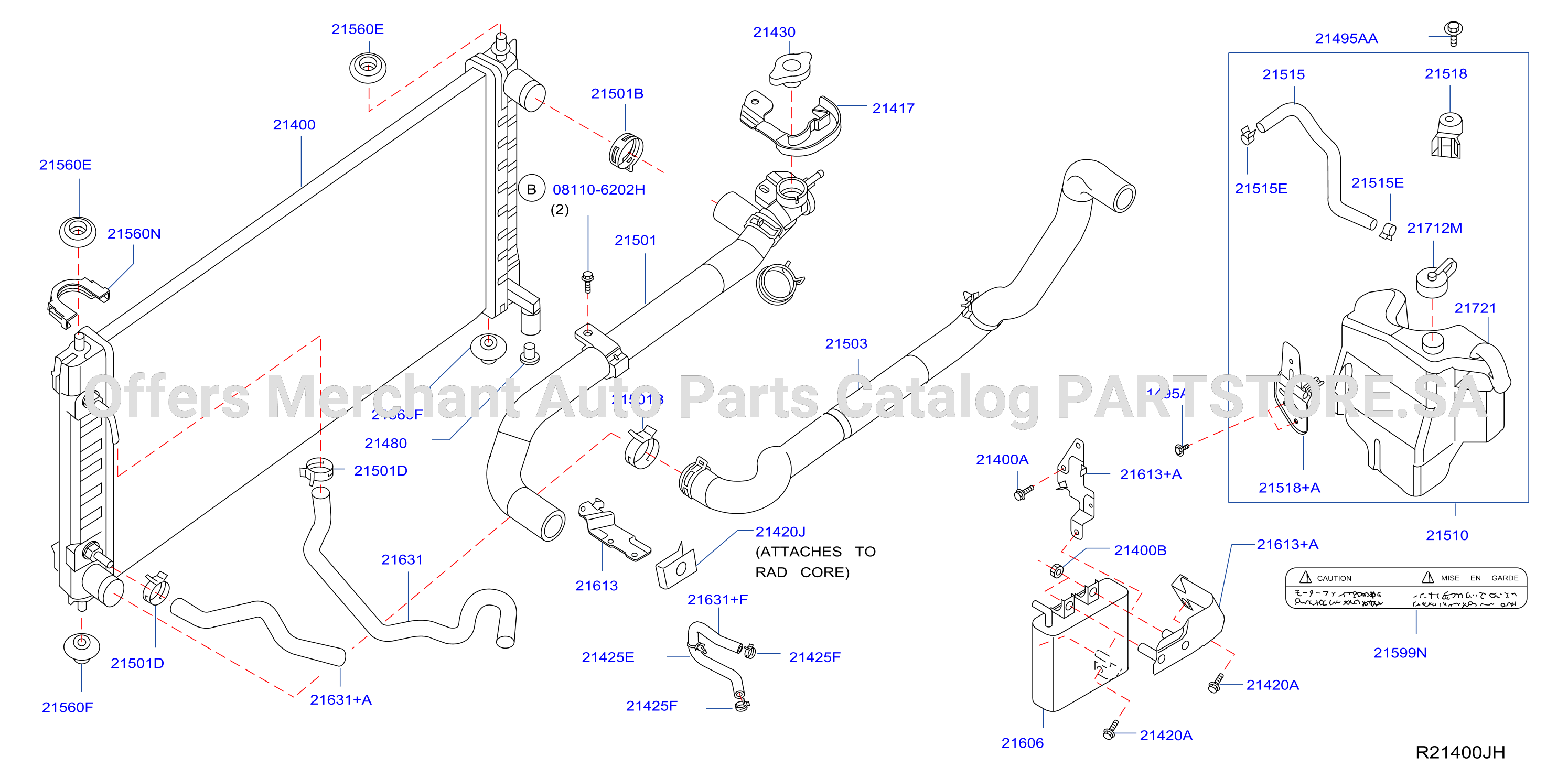 Radiator Shroud Inverter Cooling Radiator