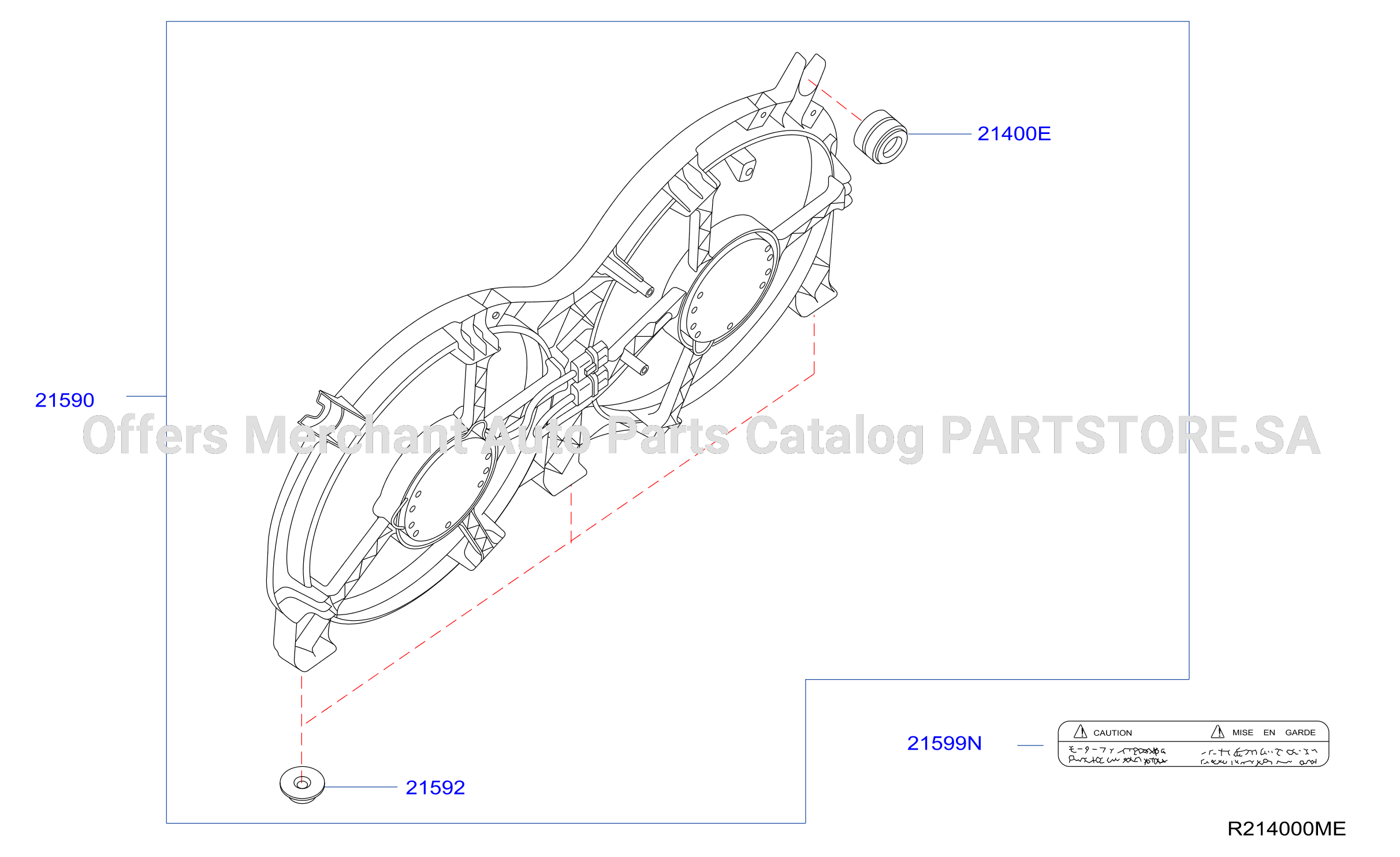 Radiator Shroud Inverter Cooling Shroud