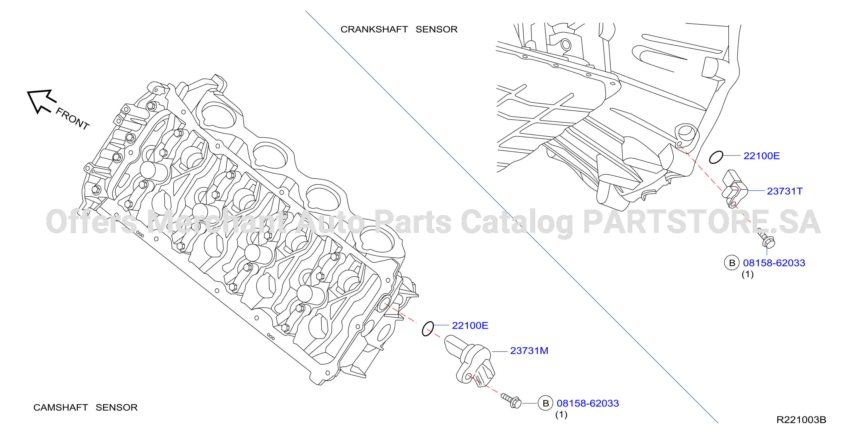 Distributor Ignition Timing Sensor Distributor