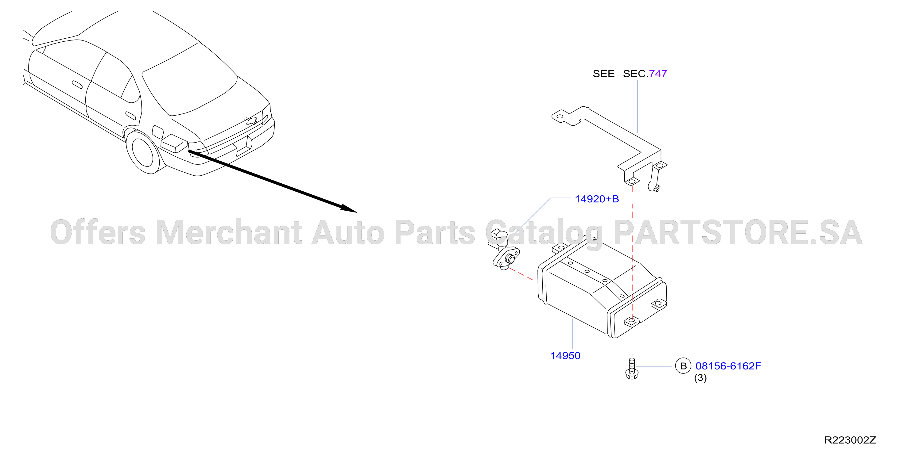 Engine Control Vacuum Piping Vacuum Piping Rear