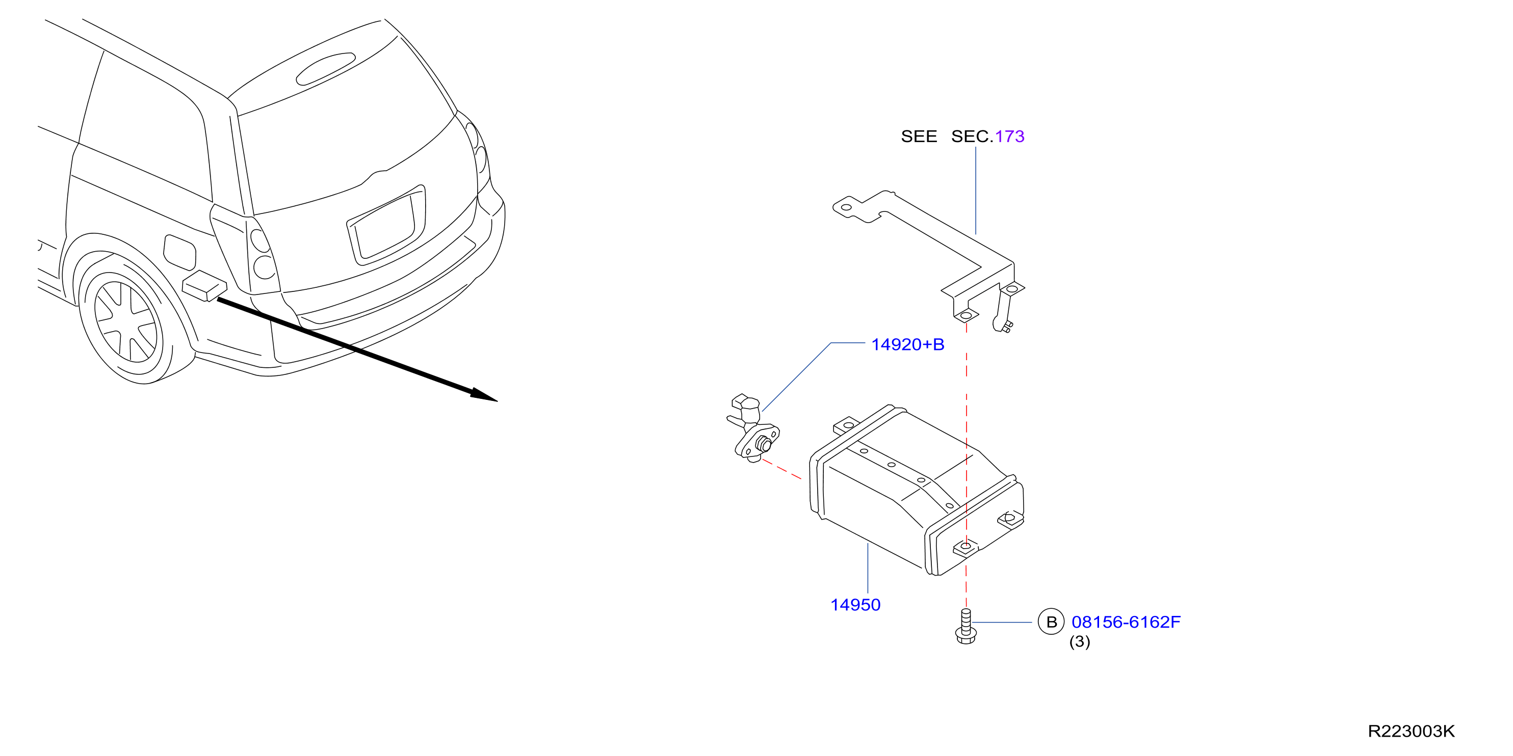 Engine Control Vacuum Piping Vacuum Piping Rear