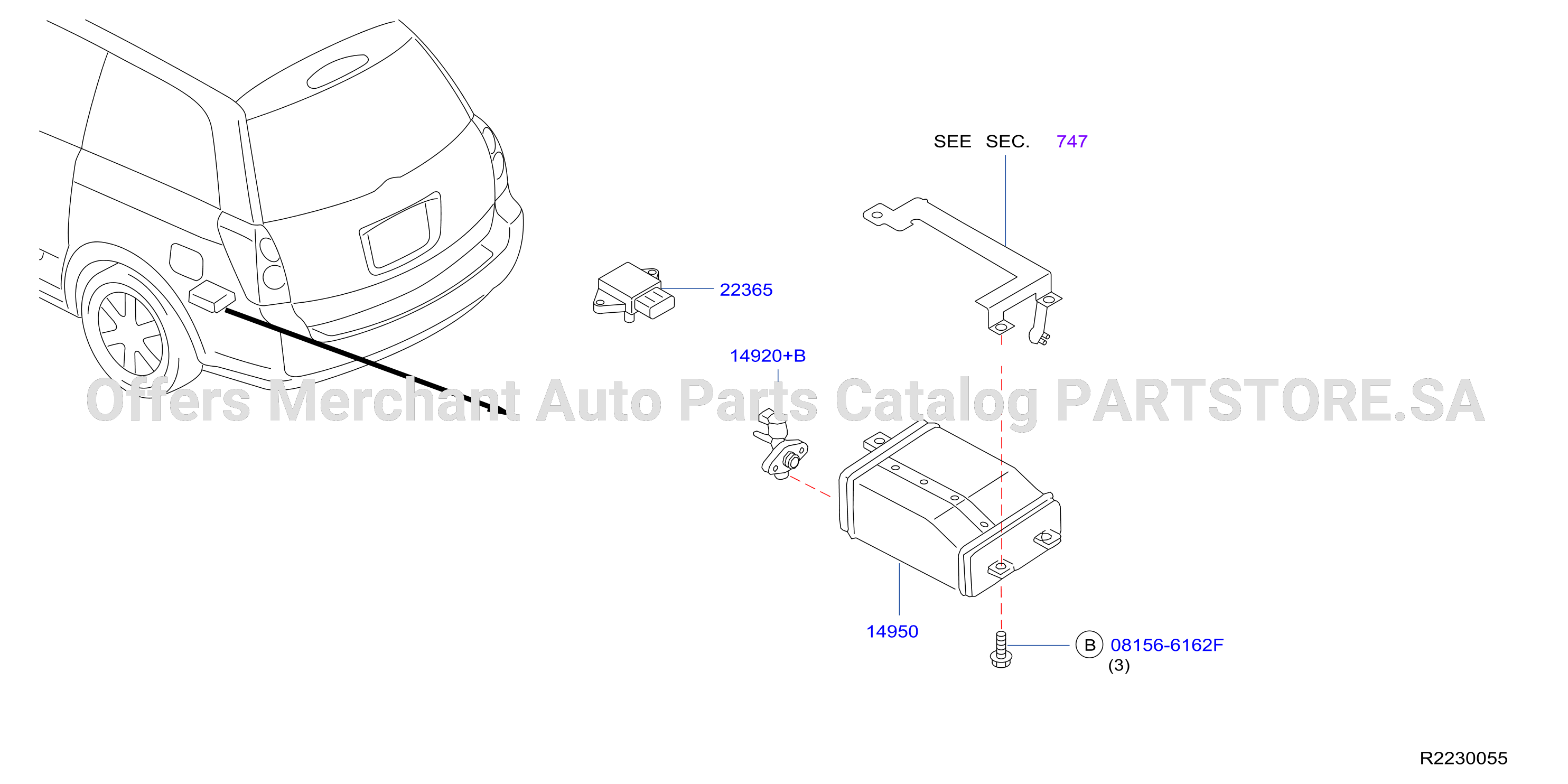Engine Control Vacuum Piping Vacuum Piping Rear