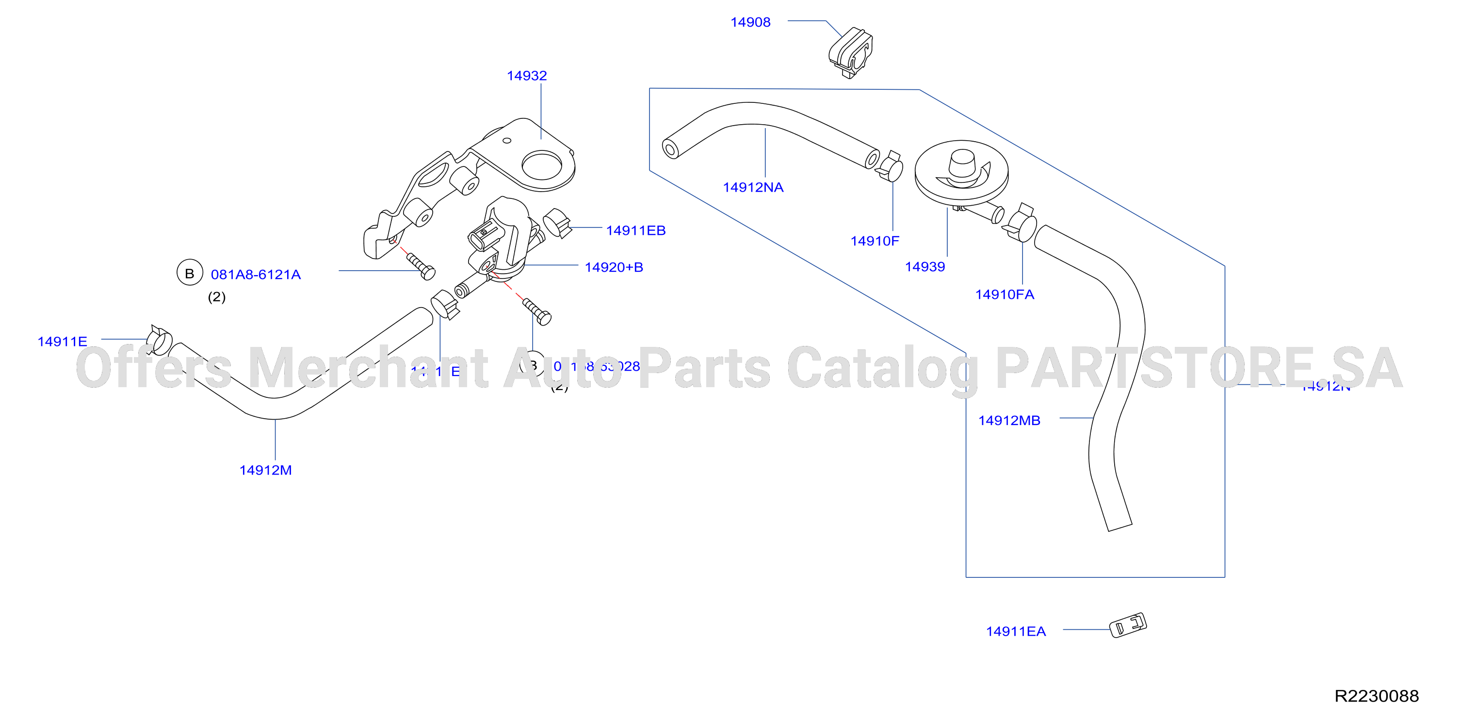 Engine Control Vacuum Piping Vacuum Piping