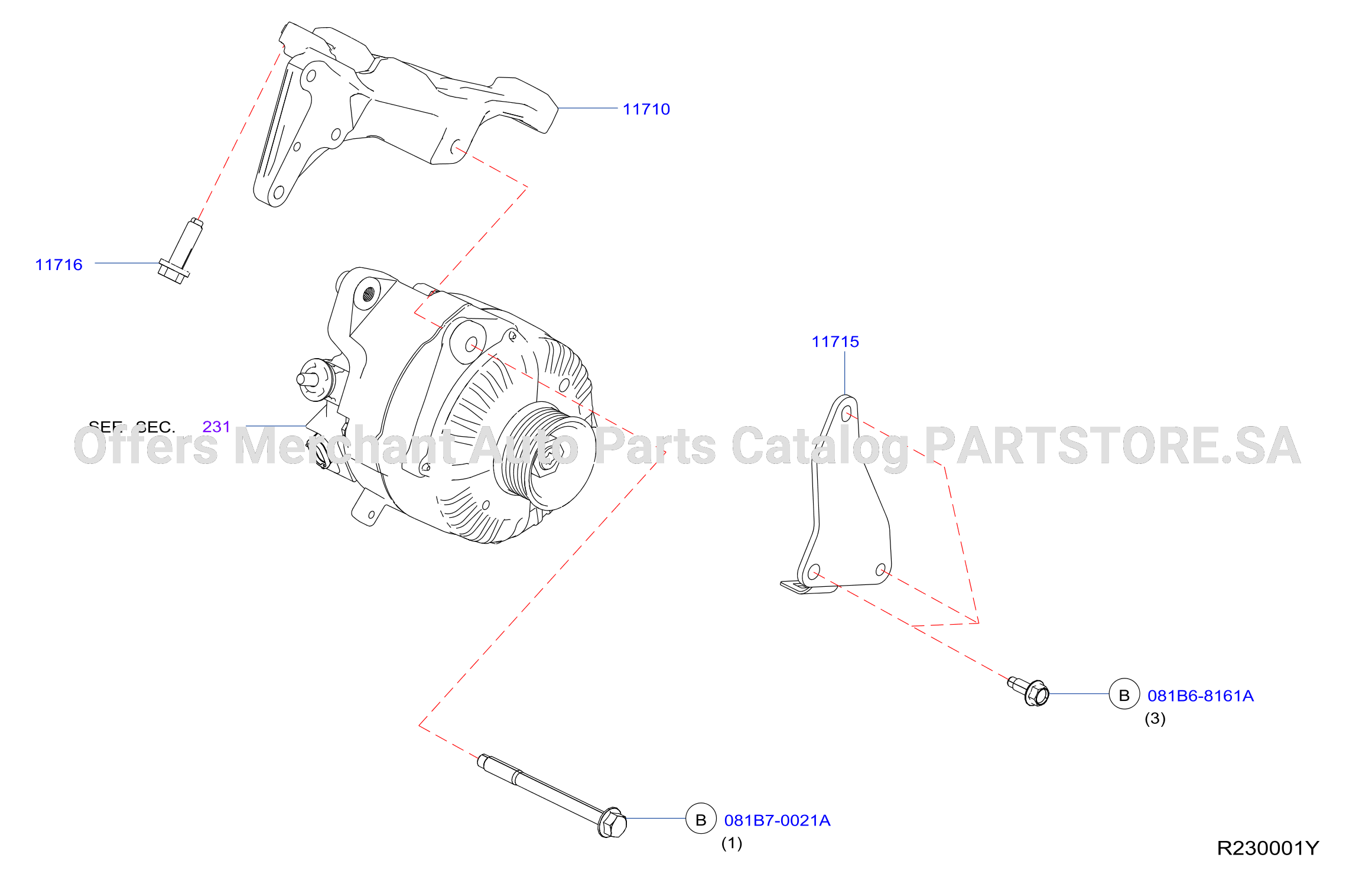 Alternator Fitting Alternator Fitting