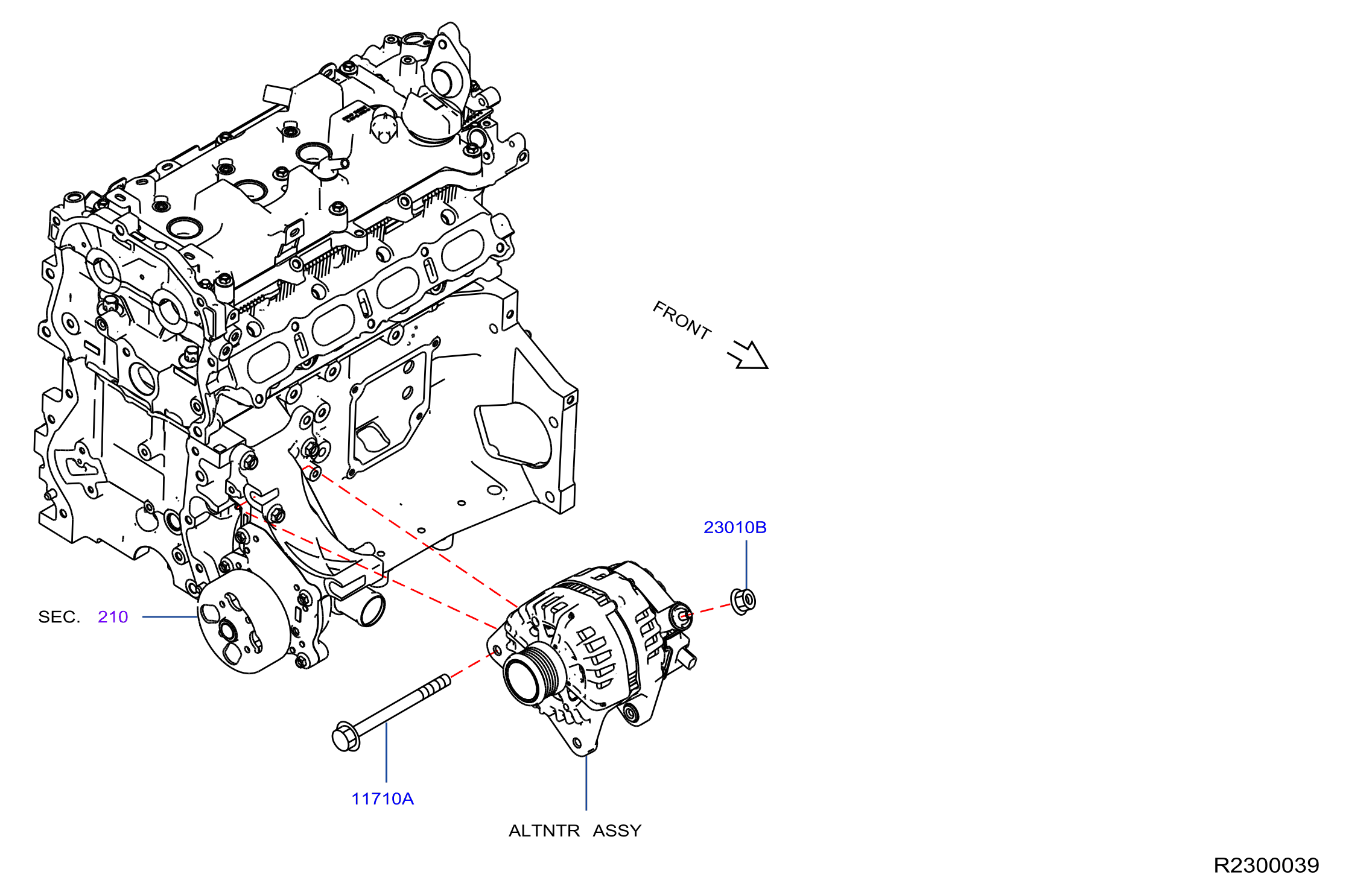 Alternator Fitting Alternator Fitting