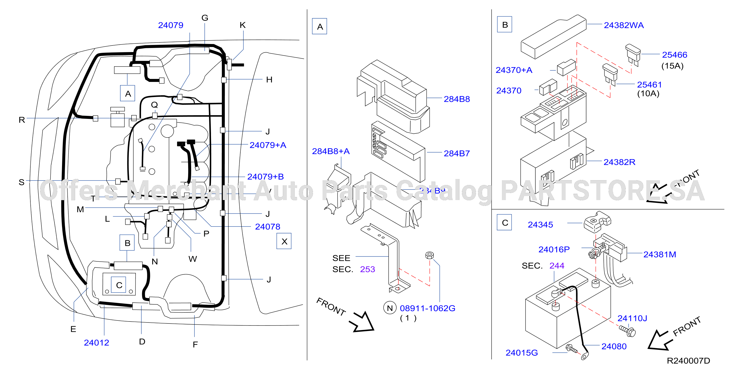 Wiring Engine Room