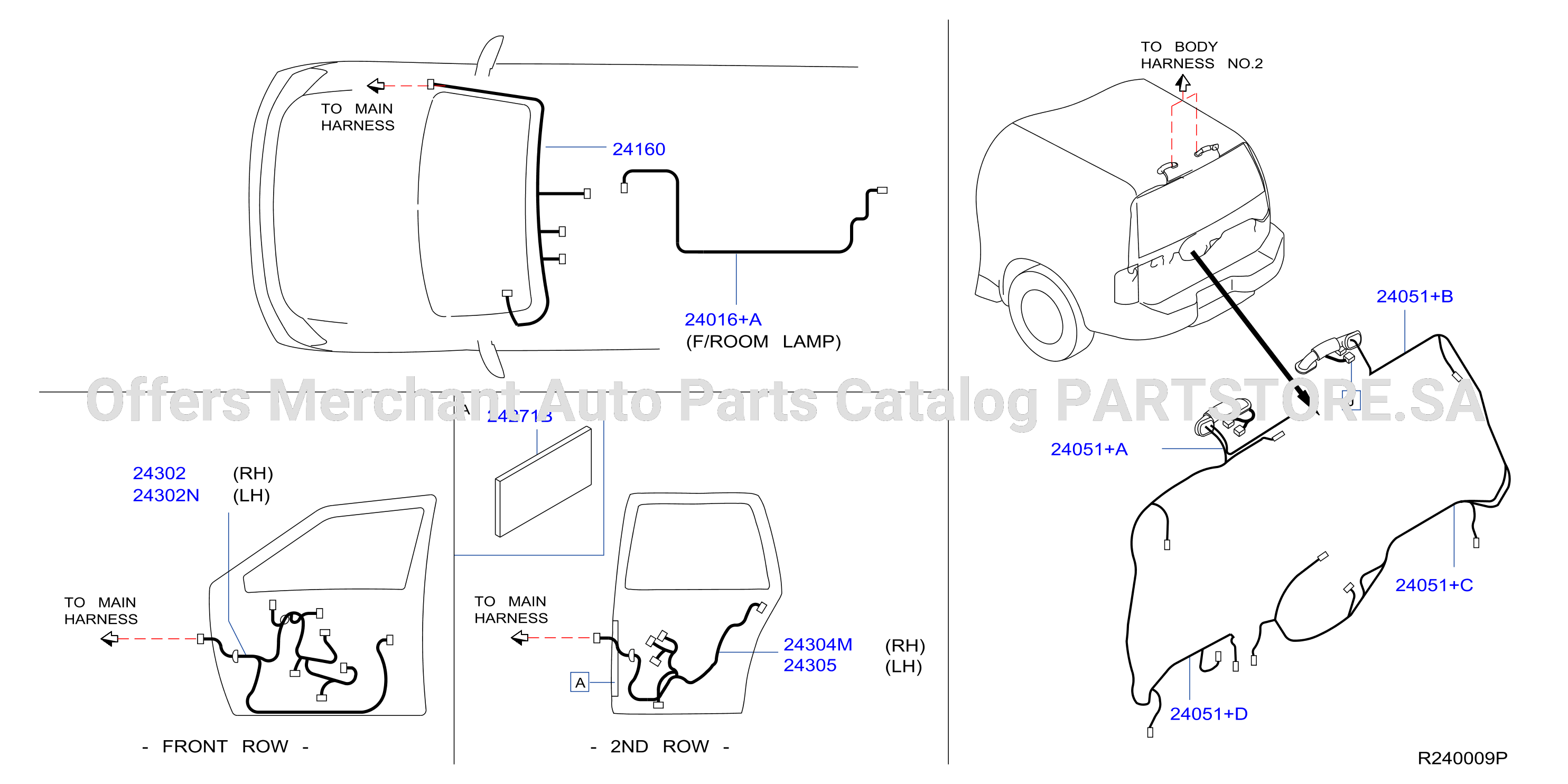 Wiring Roof Door Harness