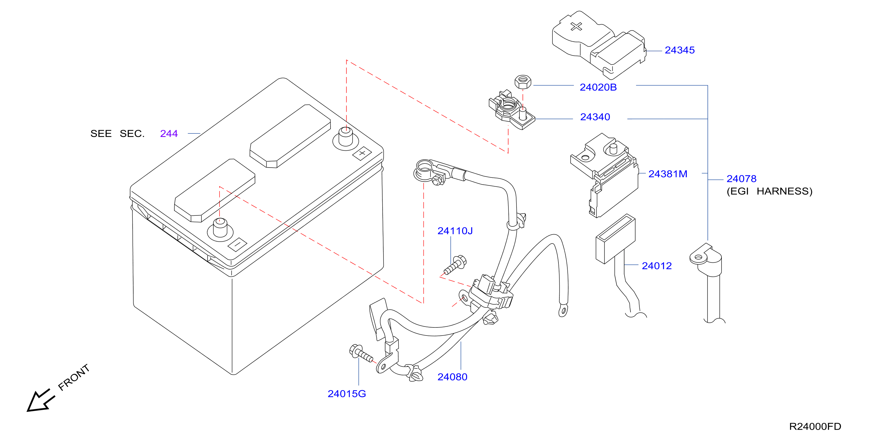 Wiring Battery