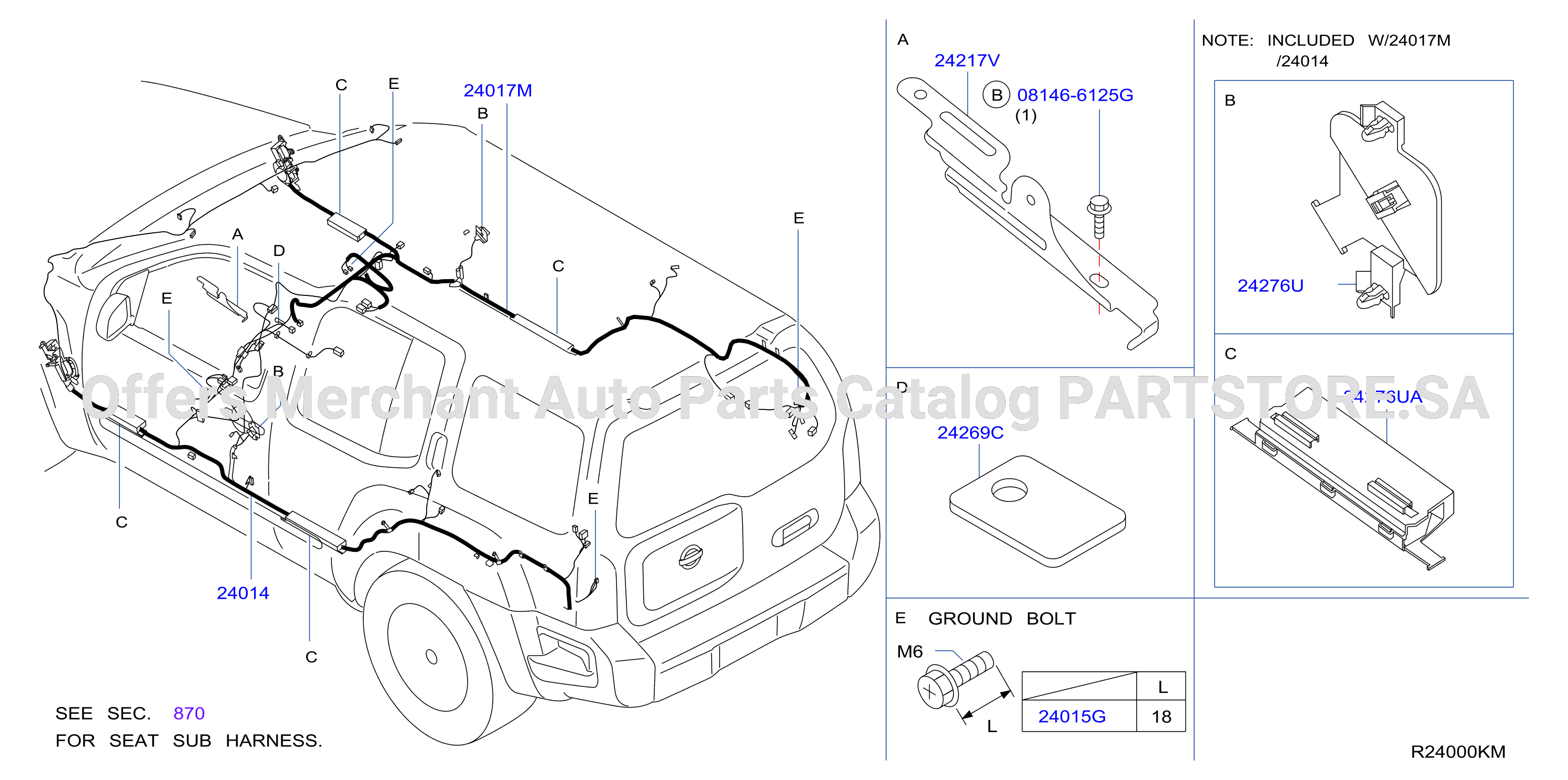 Wiring Body Harness Fitting