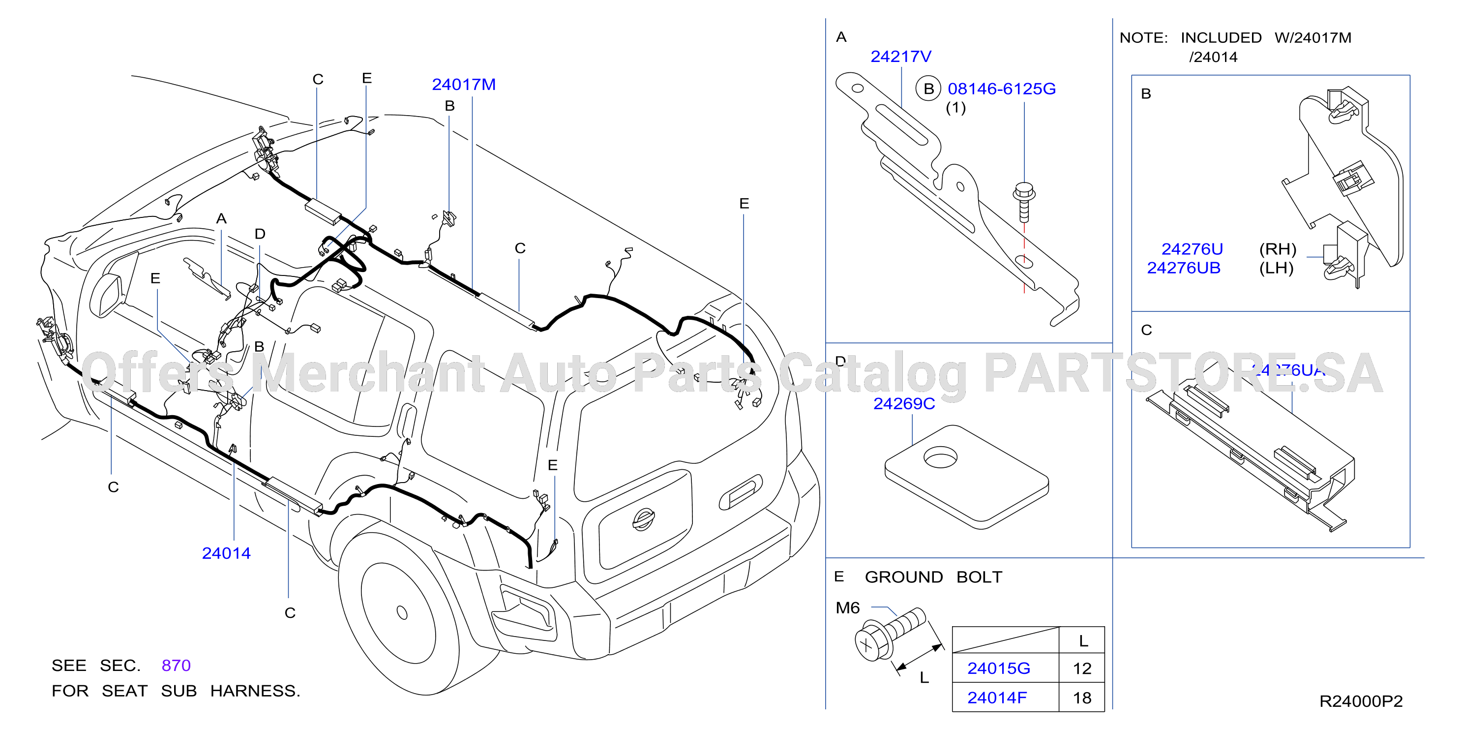 Wiring Body Harness Fitting