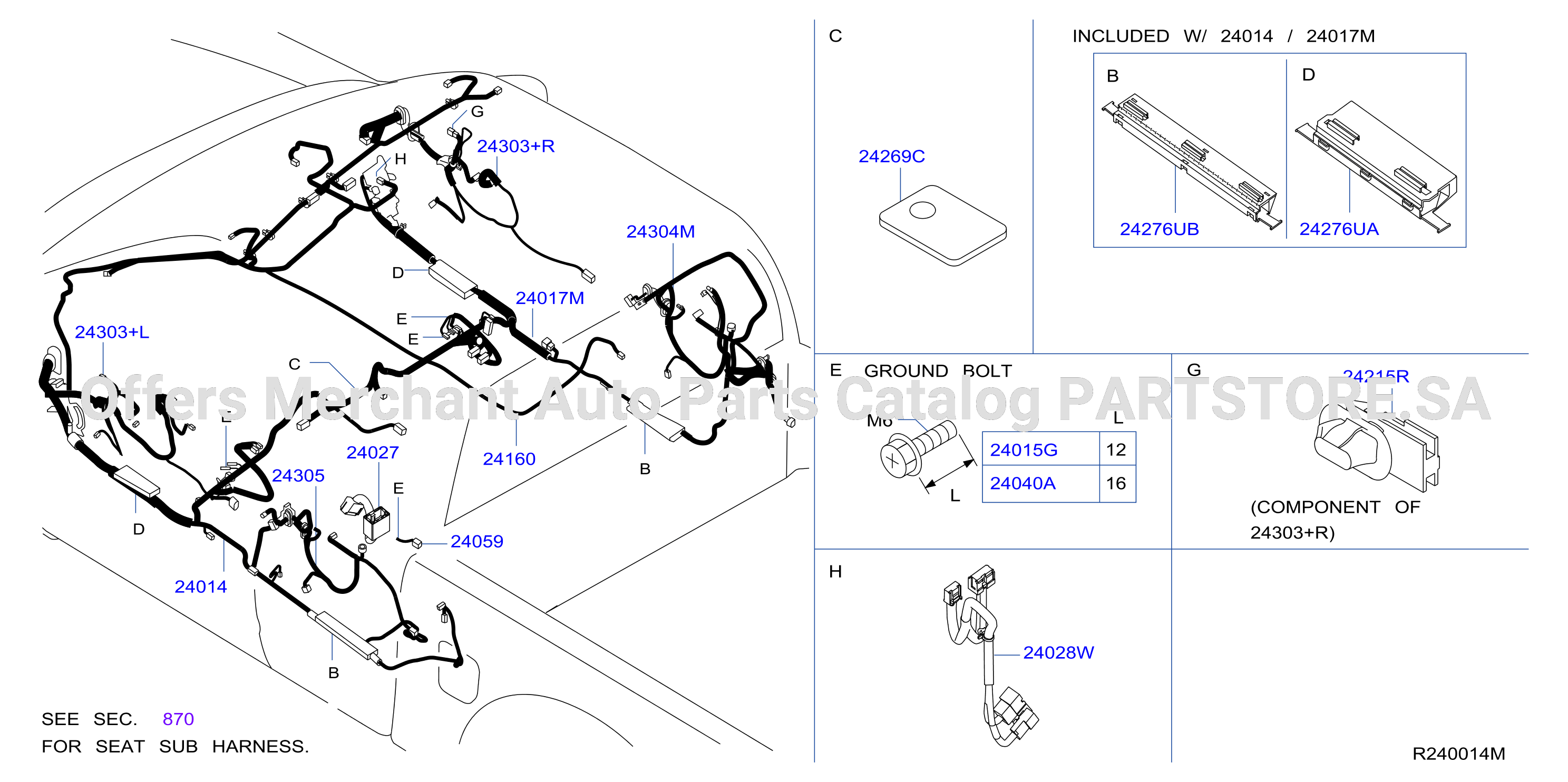Wiring Body Harness Fitting