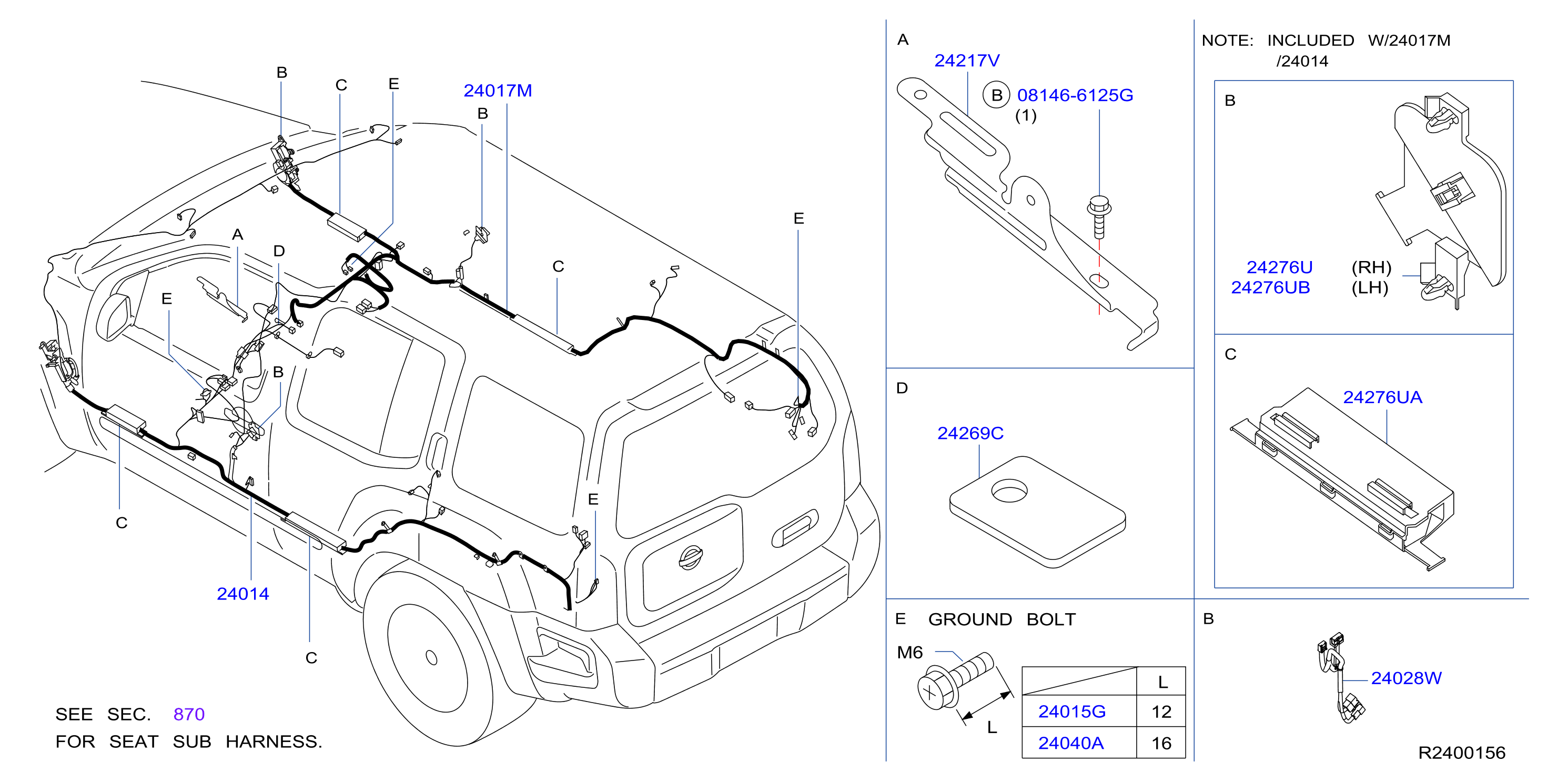 Wiring Body Harness Fitting
