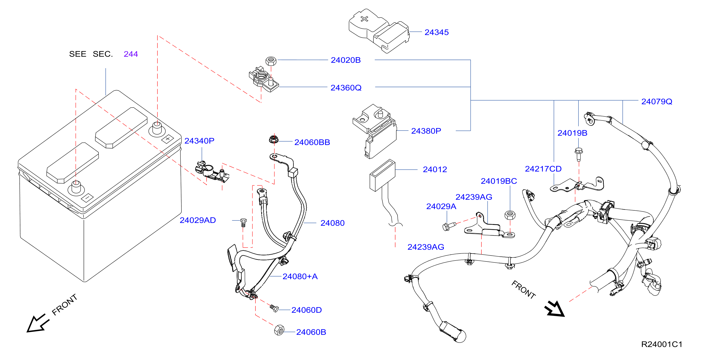 Wiring Battery