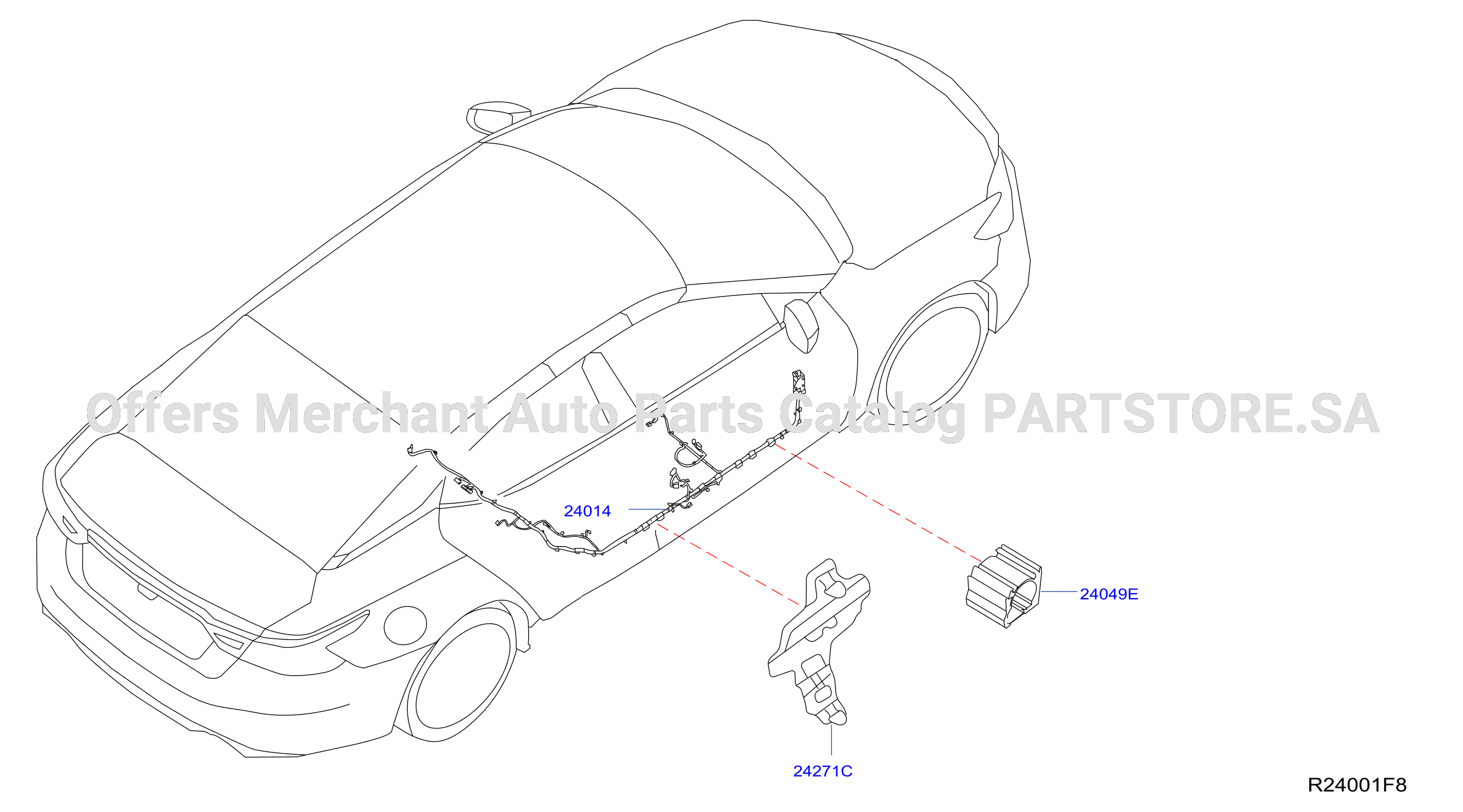 Wiring Rh Body Harness