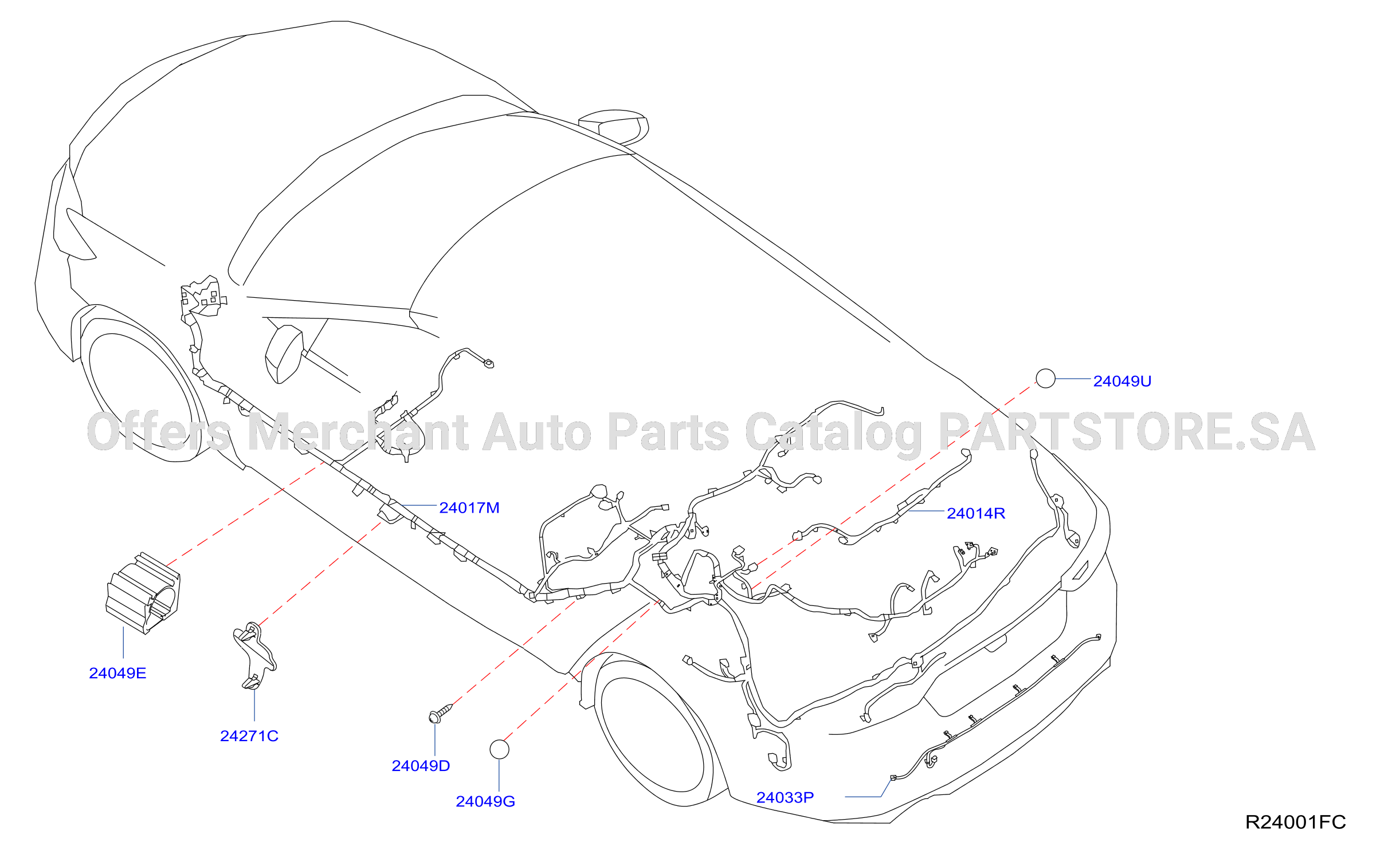 Wiring Lh Body Harness