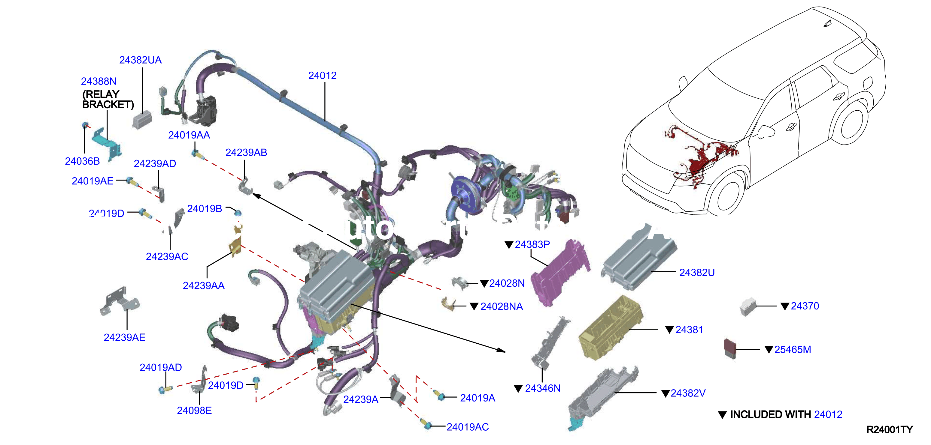 Wiring Engine Room Harness
