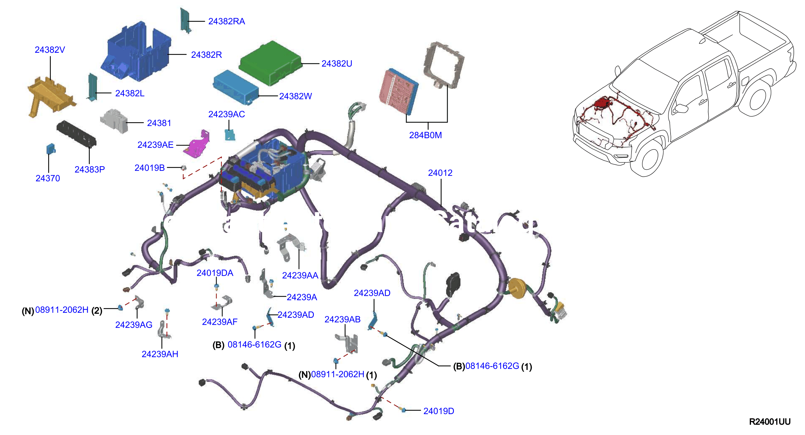 Wiring Engine Room Harness