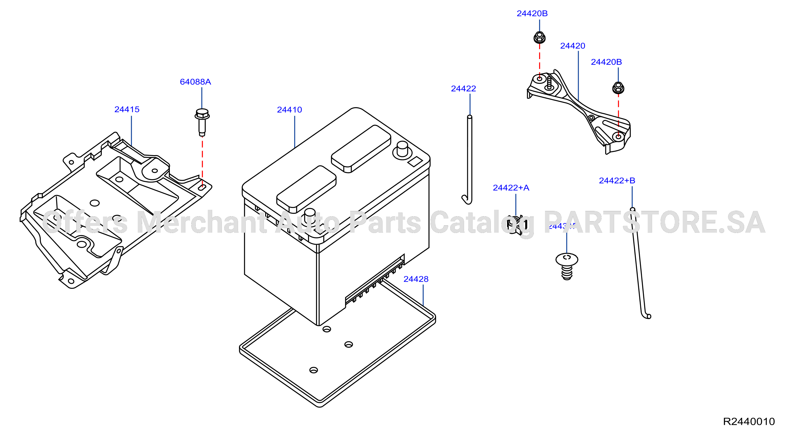 Battery Battery Mounting Battery Battery Mounting