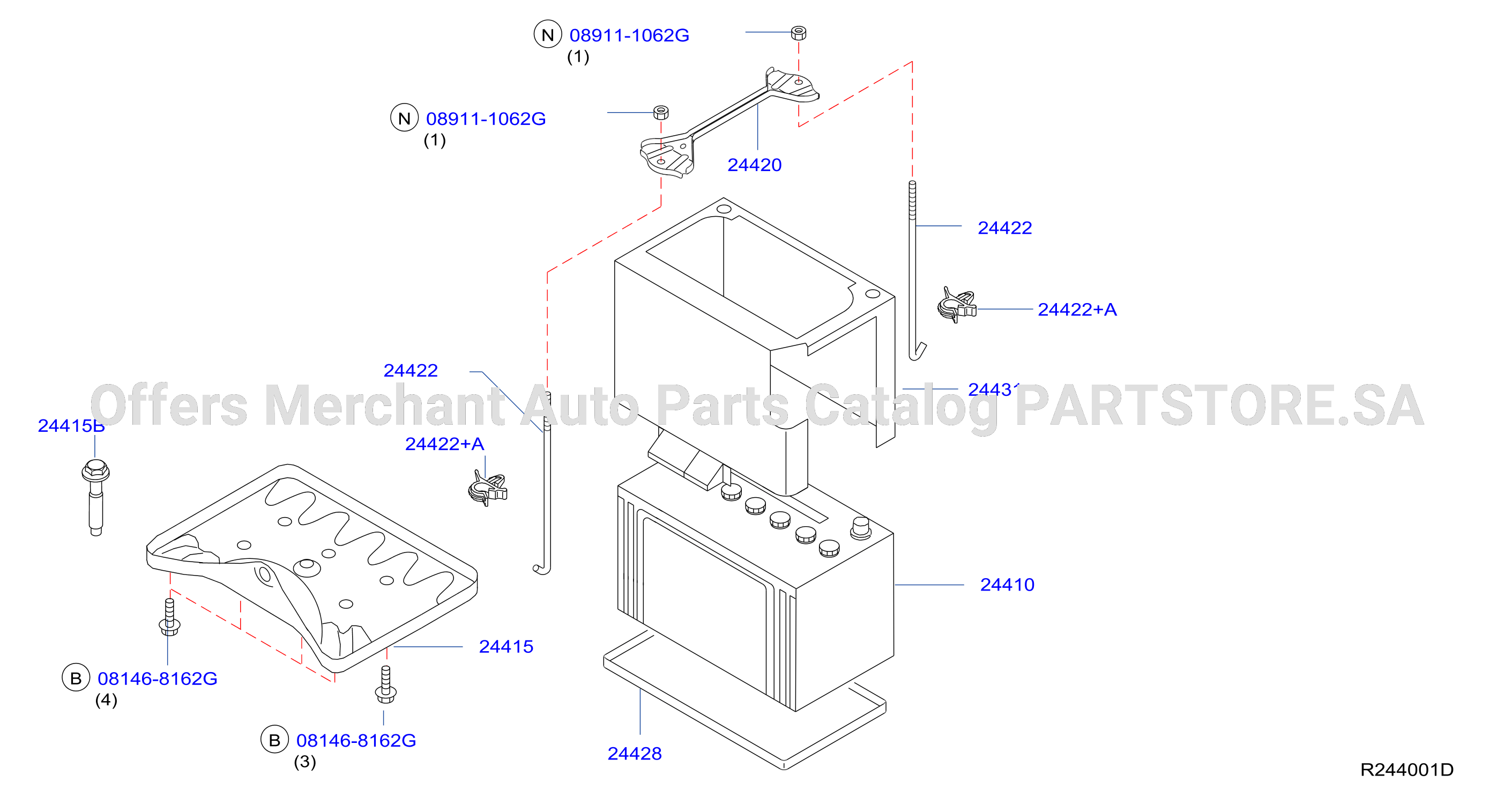 Battery Battery Mounting Battery Battery Mounting