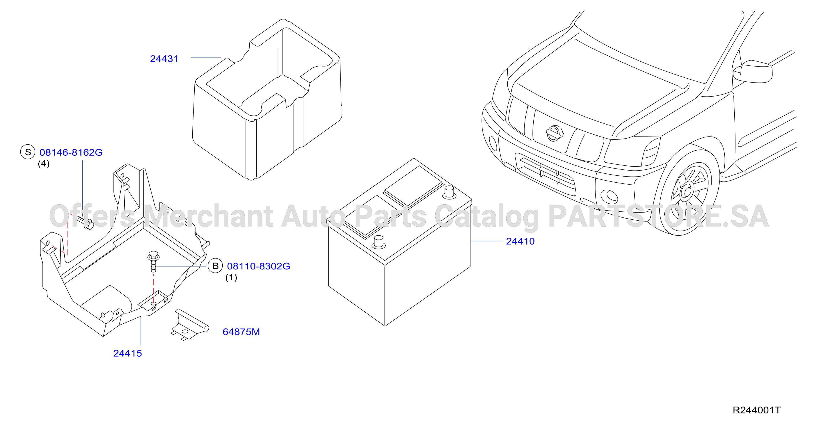 Battery Battery Mounting