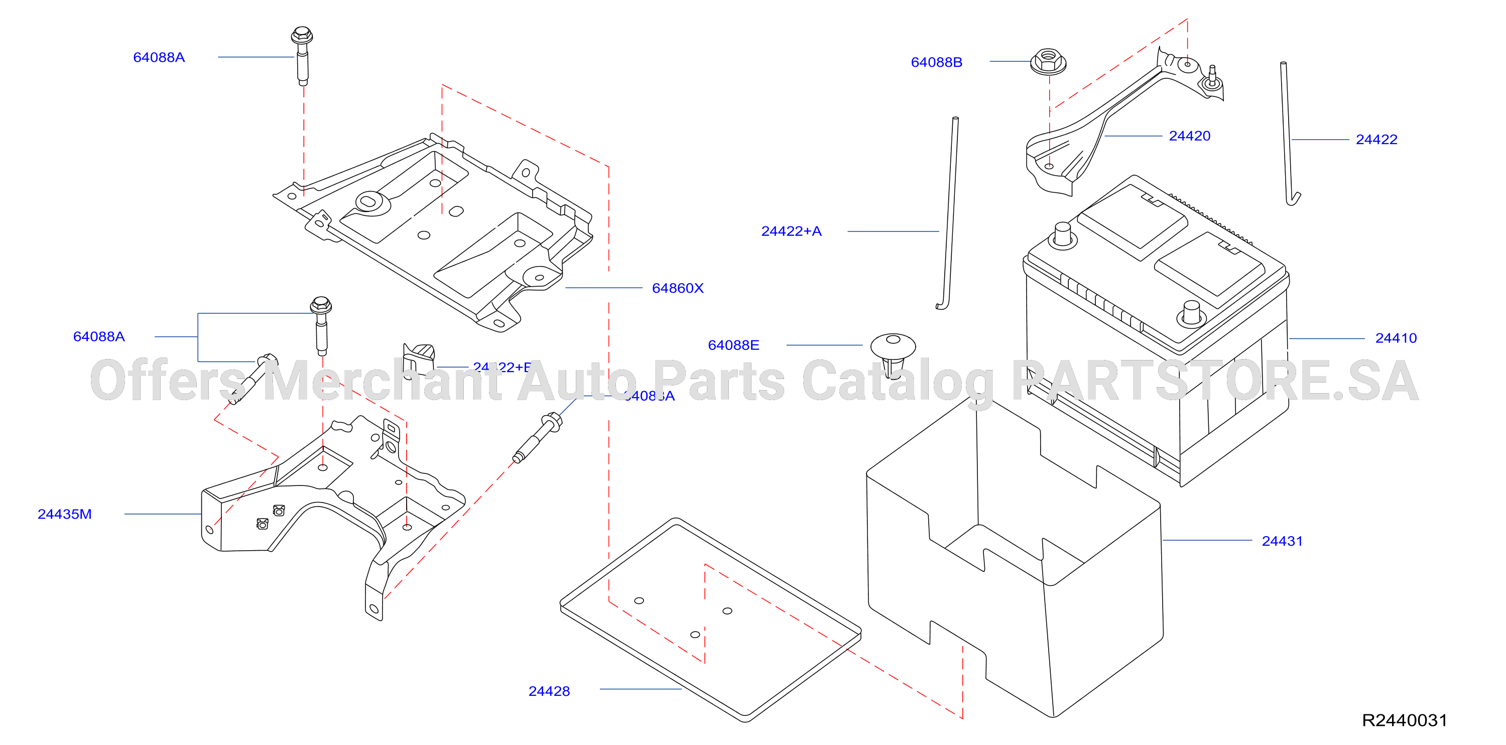 Battery Battery Mounting