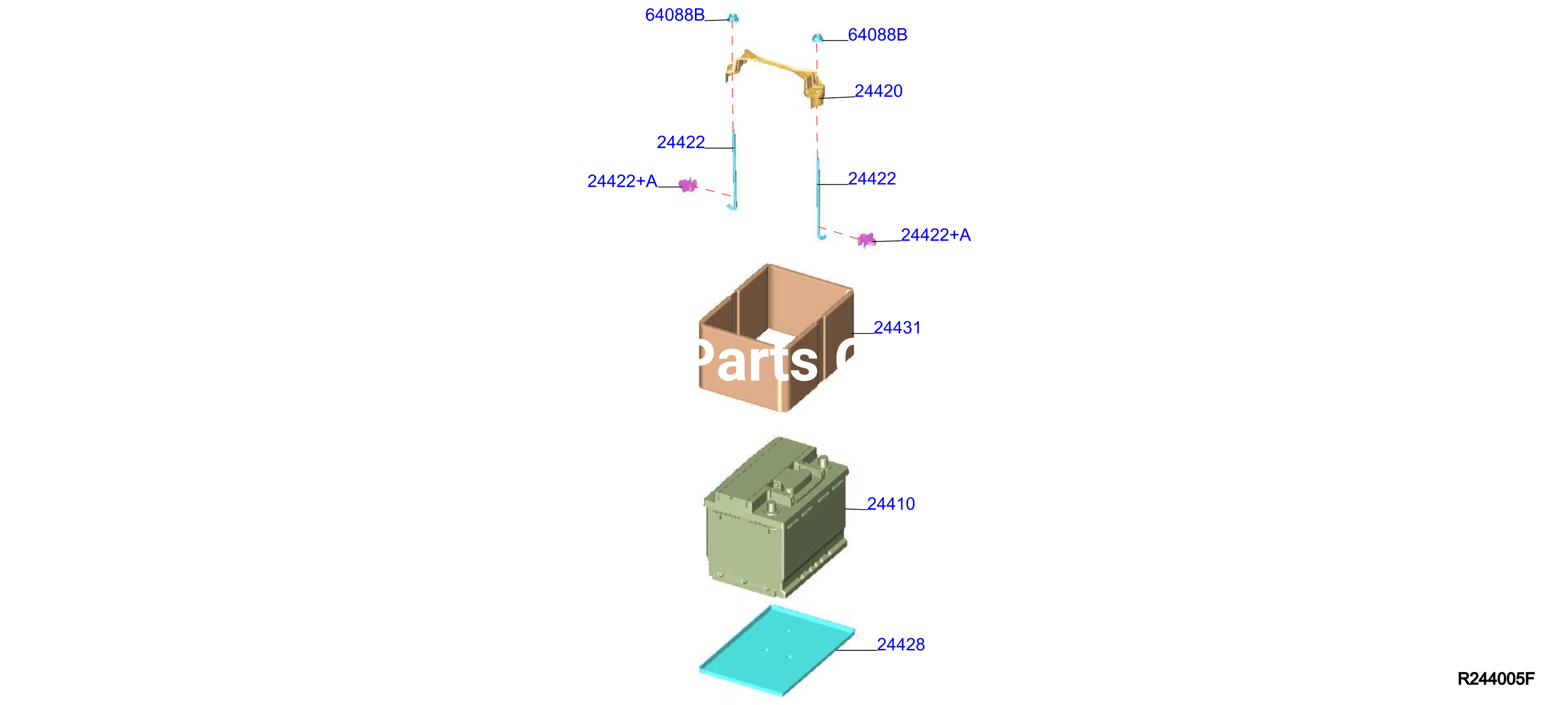 Battery Battery Mounting