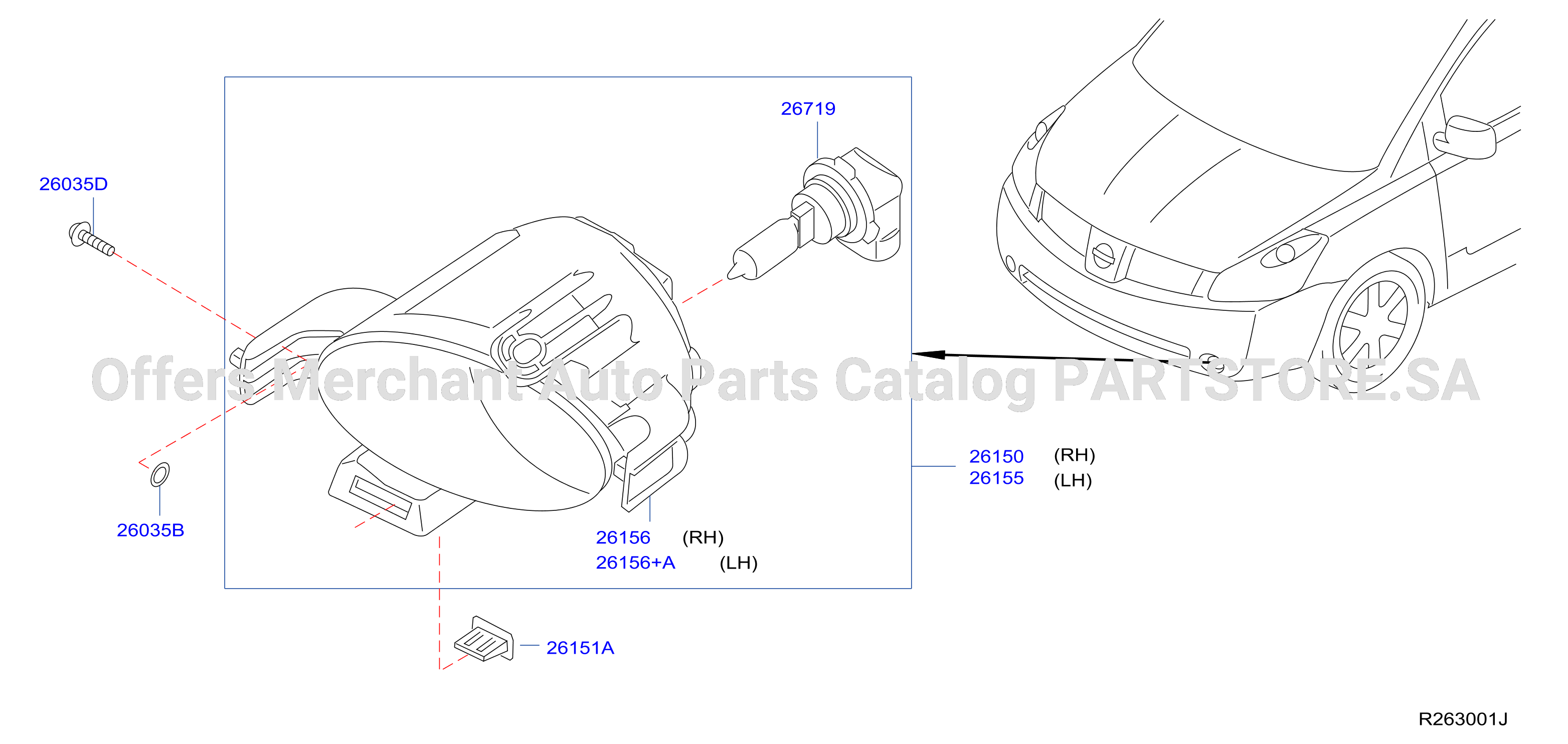 Fog Daytime Running Driving Lamp Front Fog Lamp