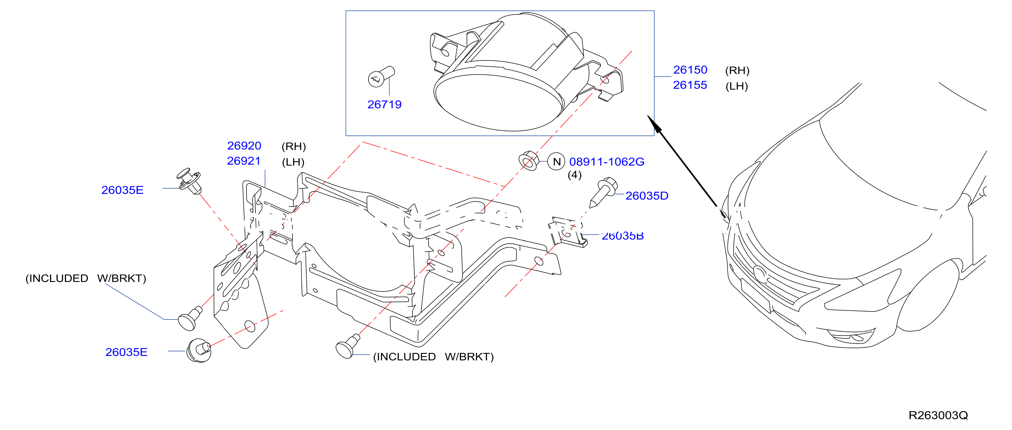 Fog Daytime Running Driving Lamp