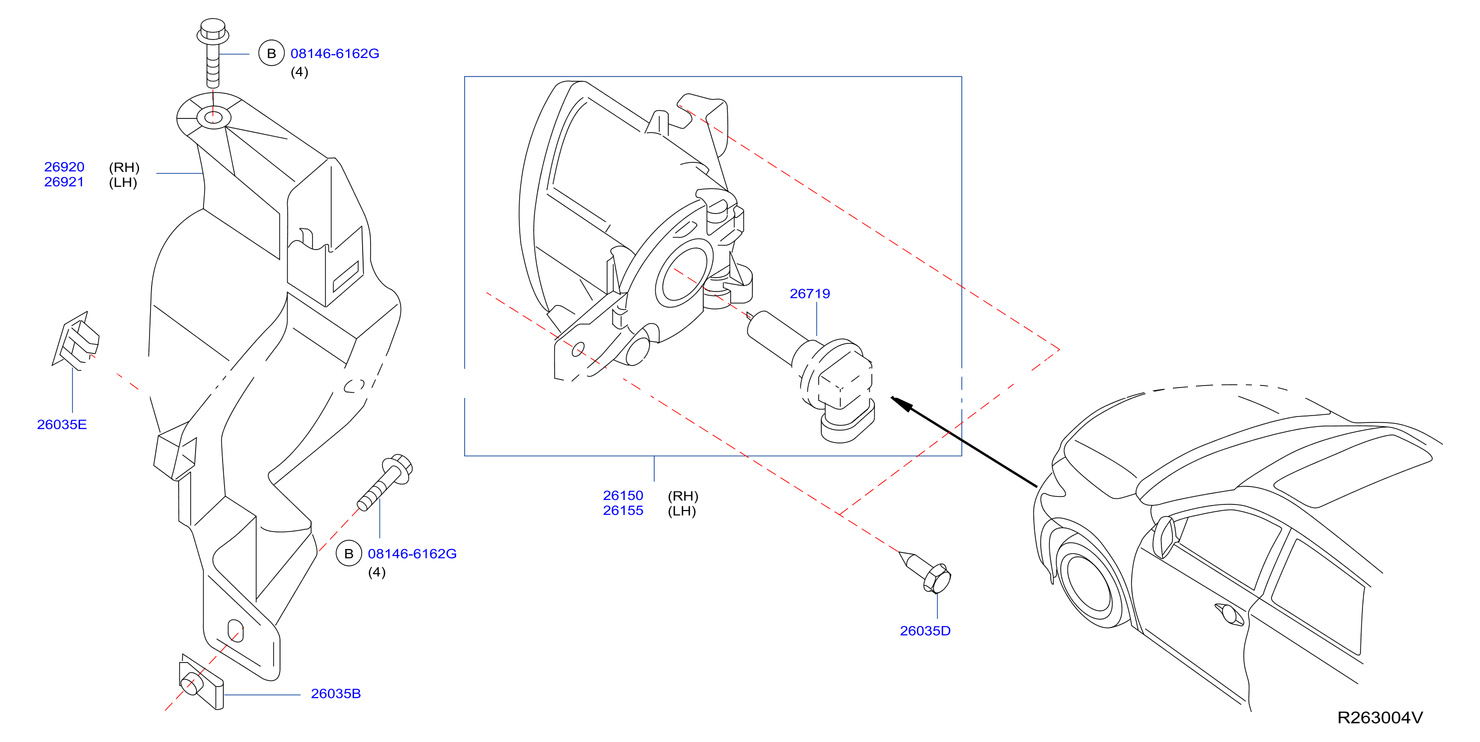 Fog Daytime Running Driving Lamp Fog Daytime