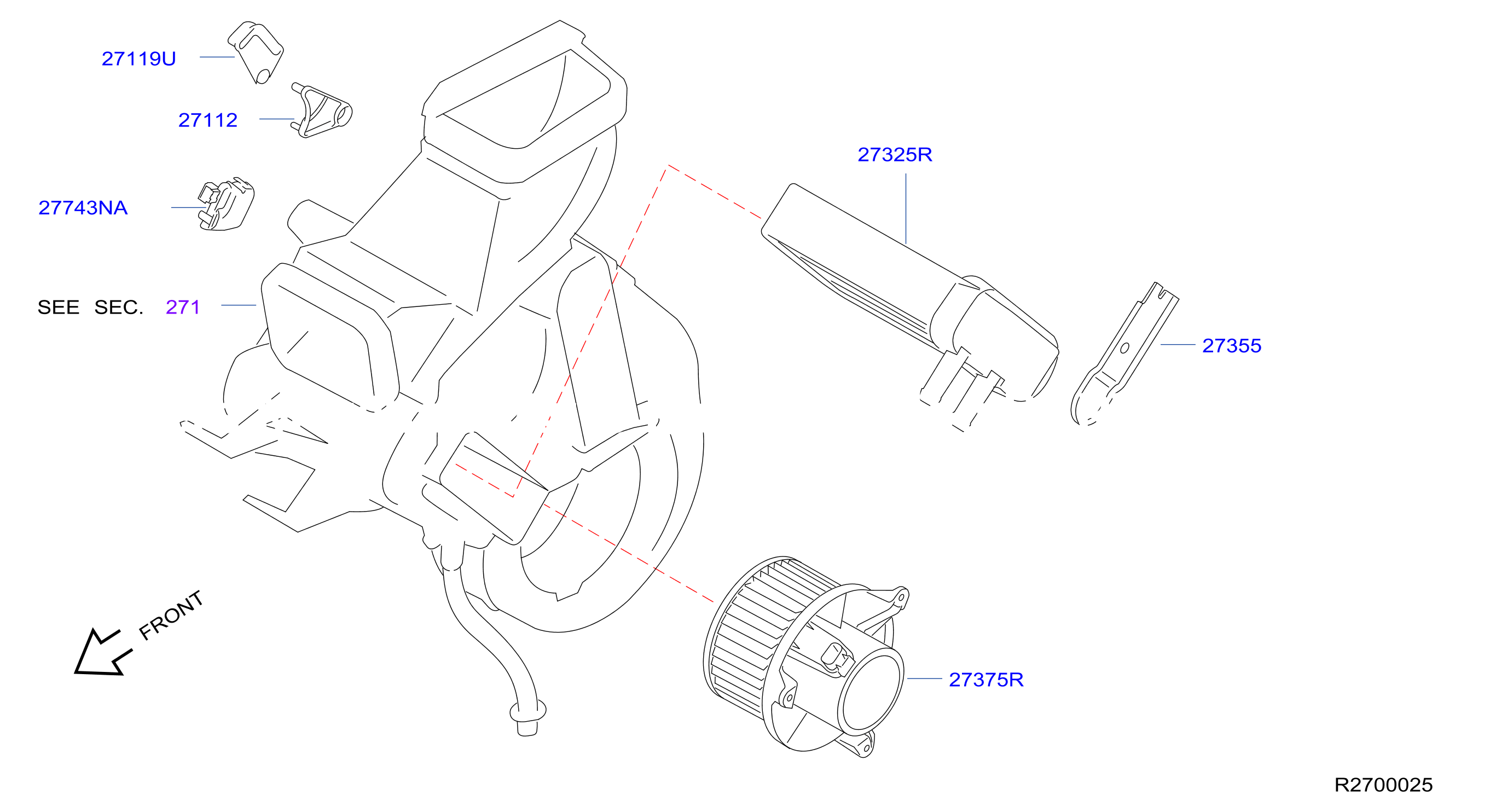 Heater Blower Unit Blower Unit