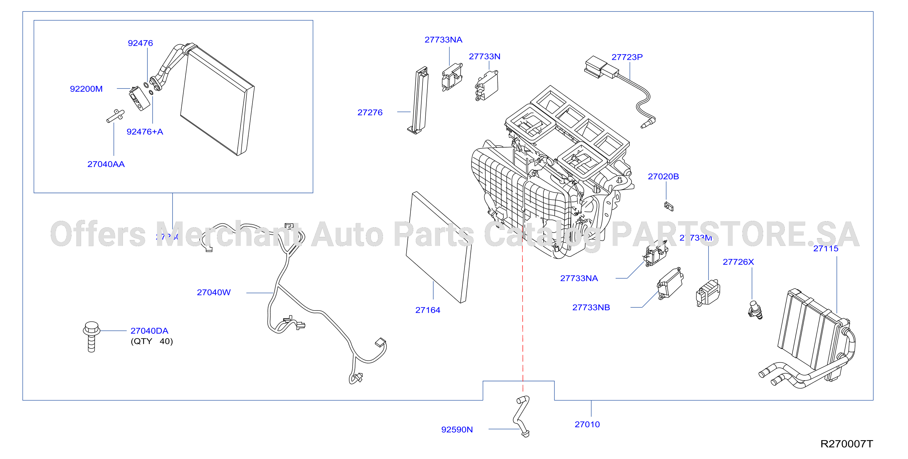 Heater Blower Unit Heater Fr
