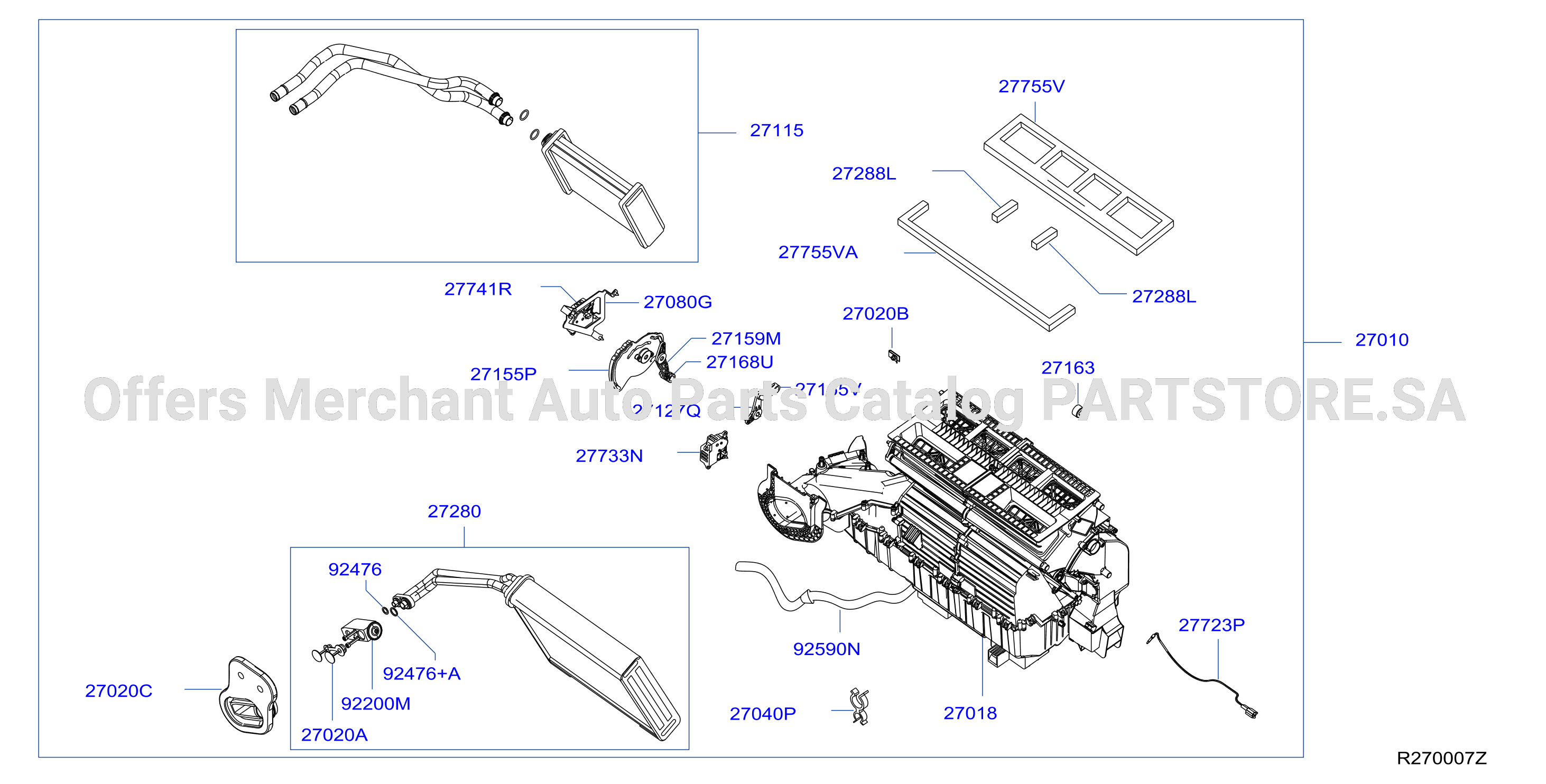 Heater Blower Unit Heater Fr