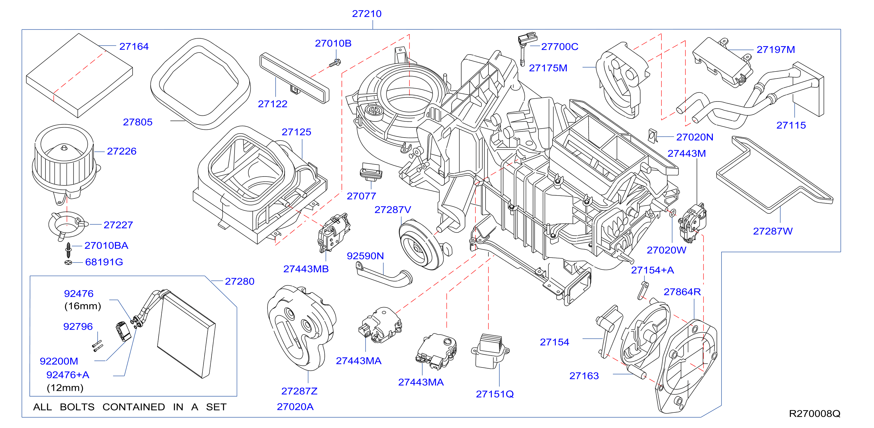 Heater Blower Unit