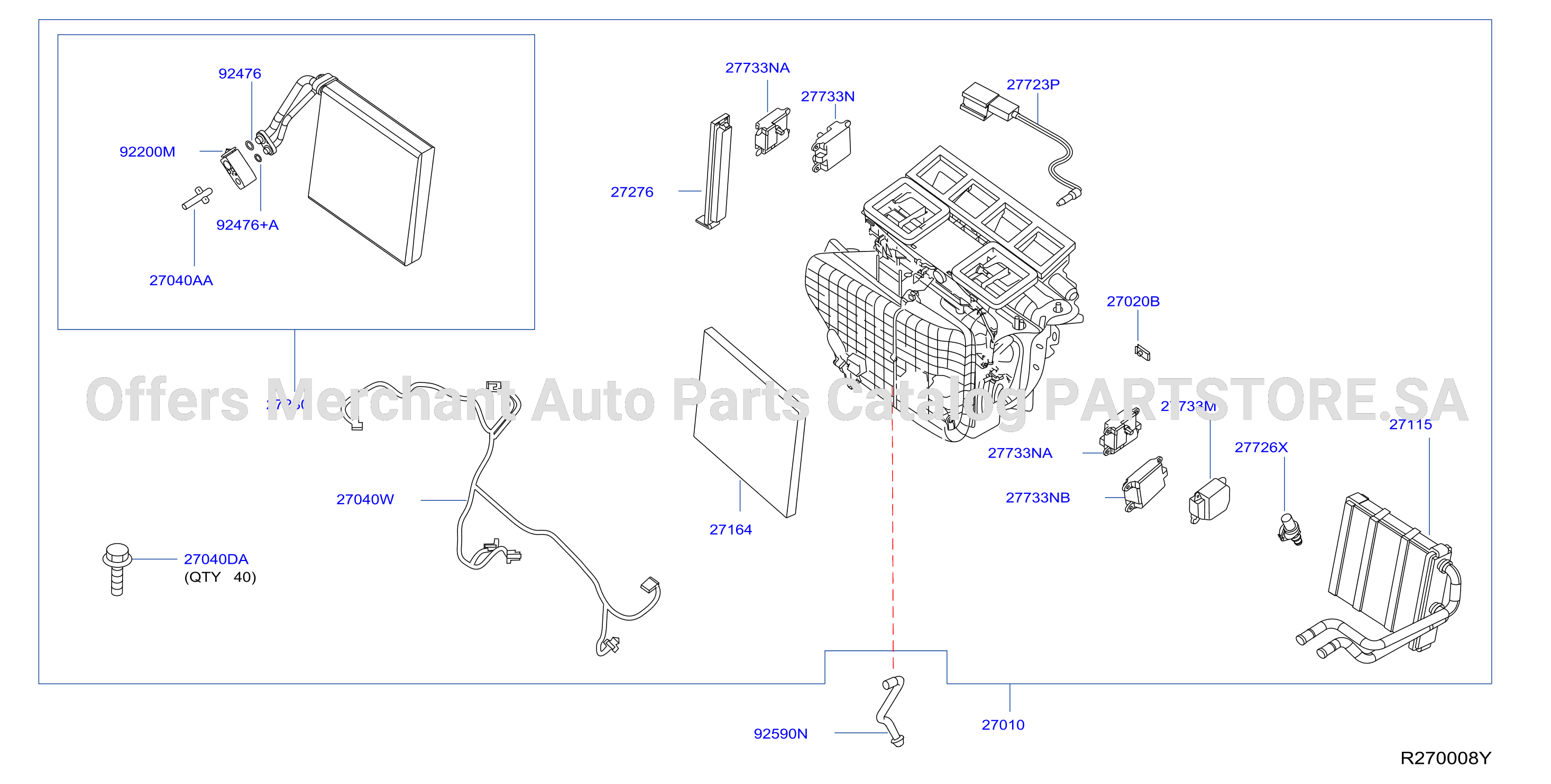 Heater Blower Unit Heater Fr