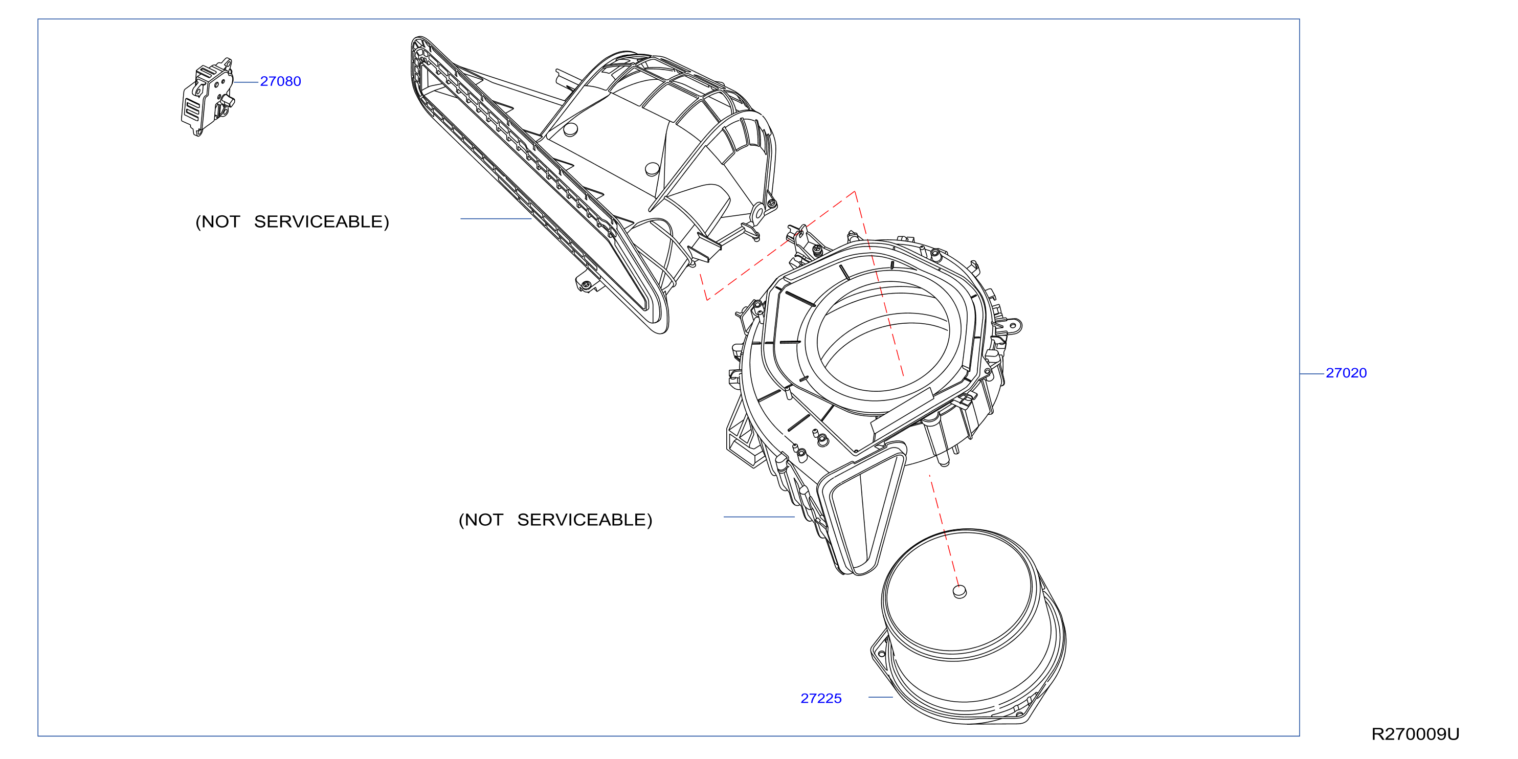 Heater Blower Unit Blower Unit