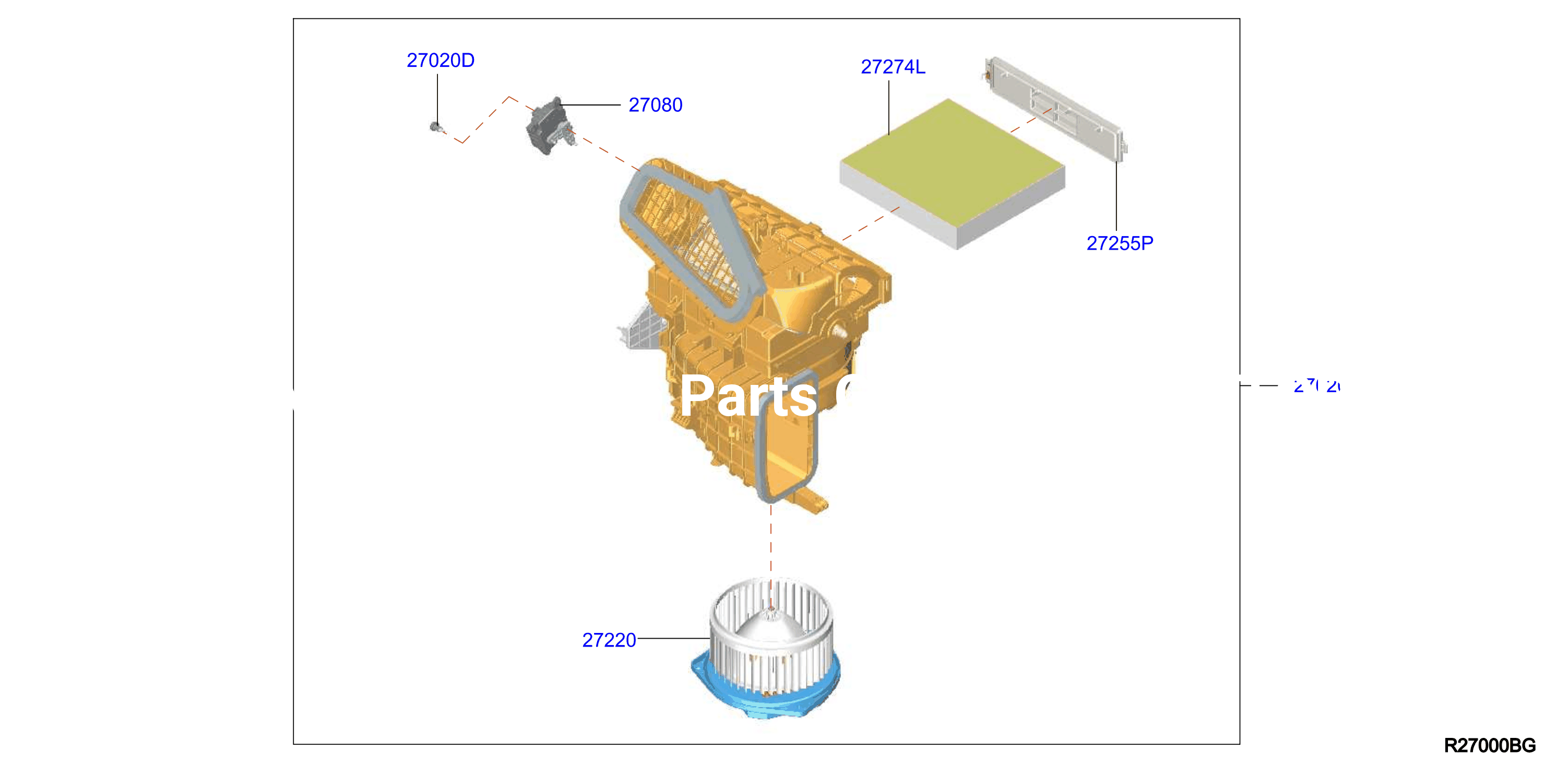Heater Blower Unit Blower Unit