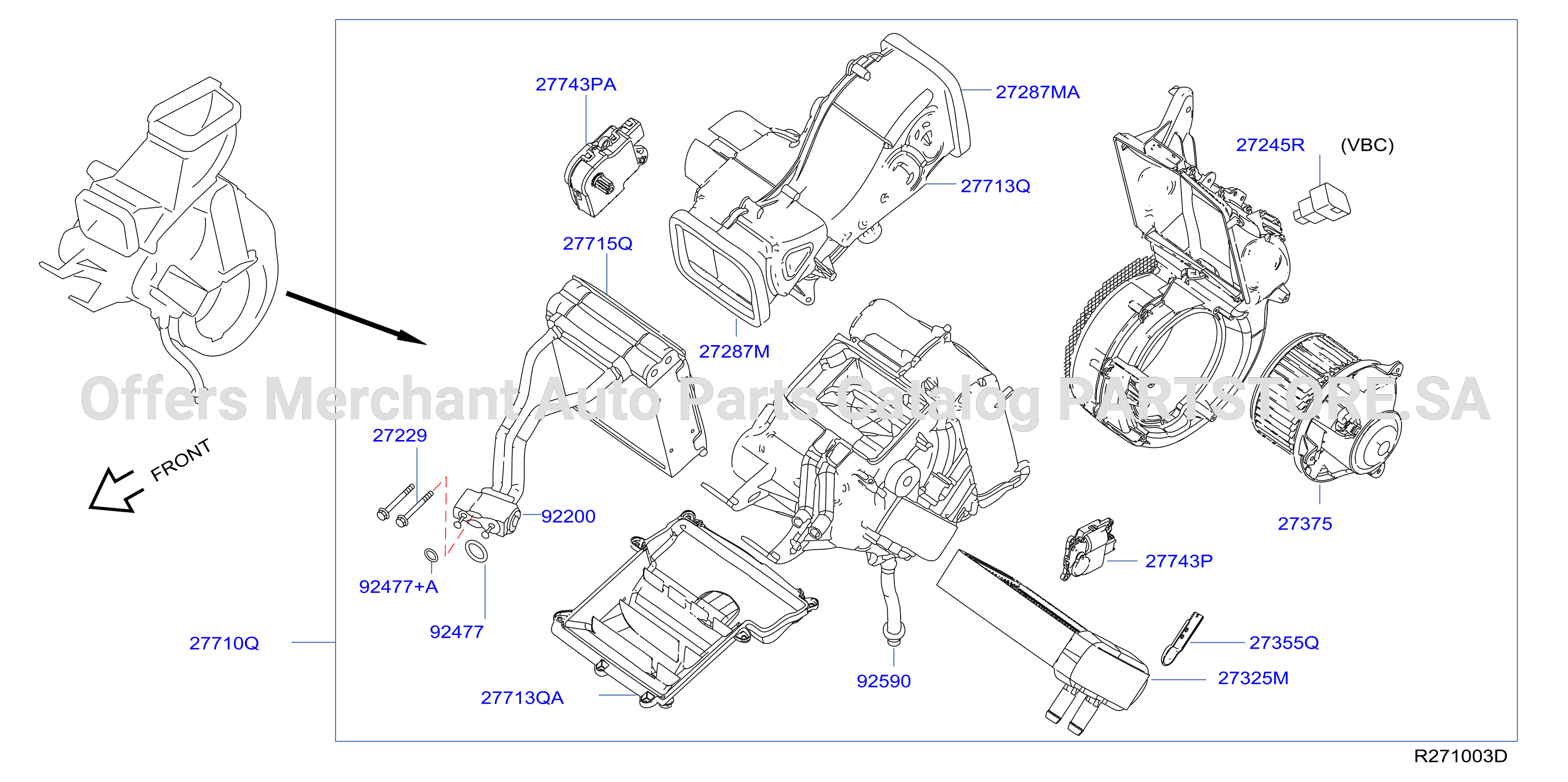 Cooling Unit Rear Unit
