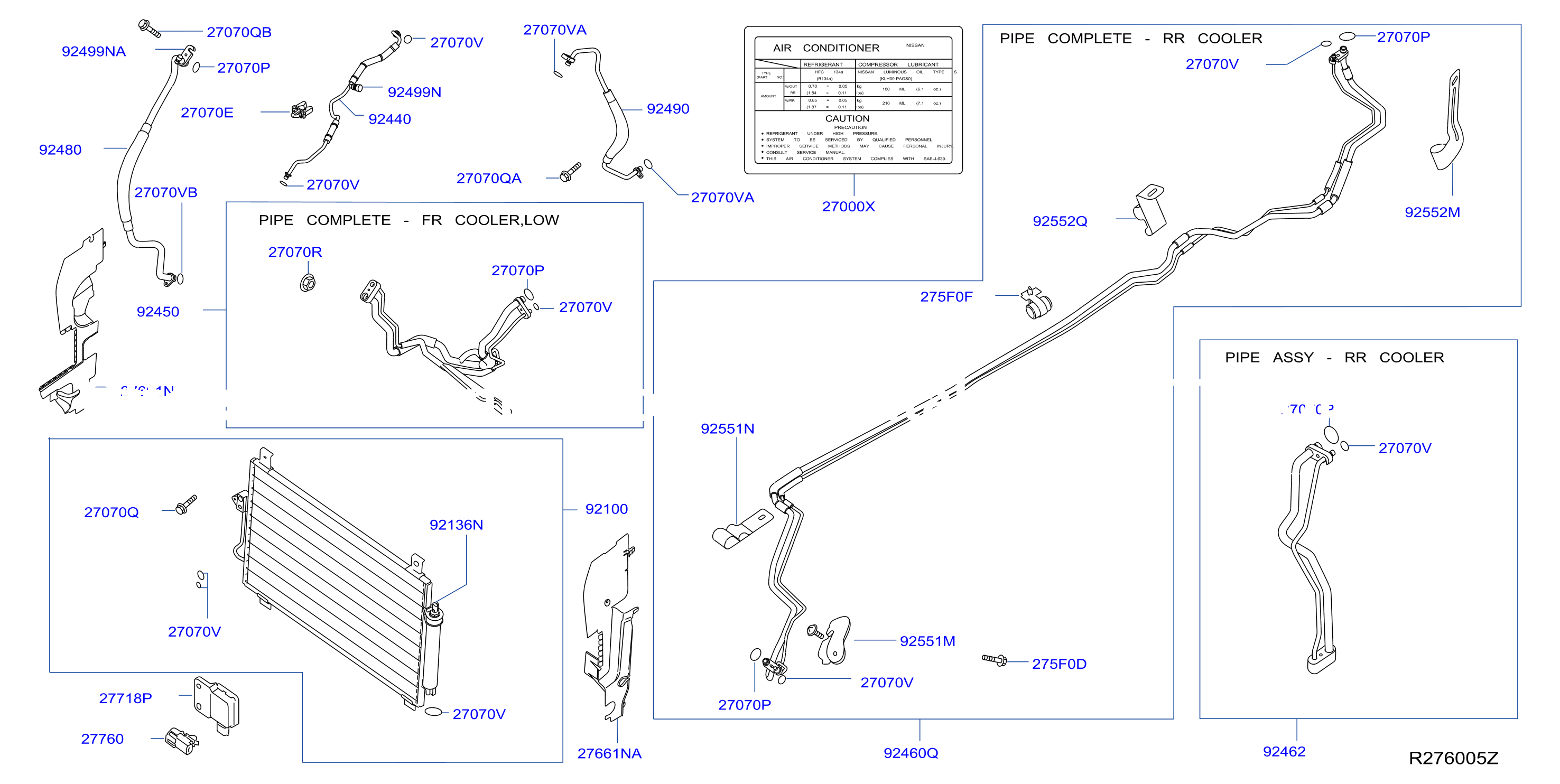 Condenser Liquid Tank Piping