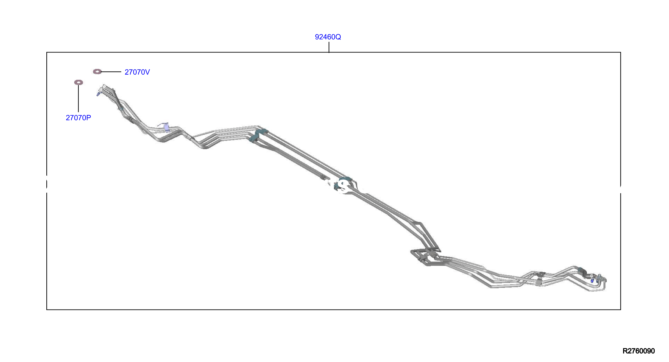 Condenser Liquid Tank Piping Rr Piping